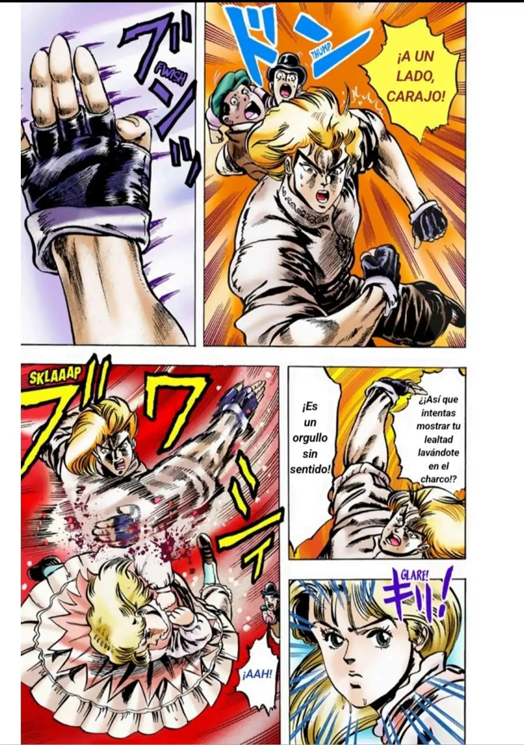 Página 4 — JoJo's Bizarre Adventure Capítulo 5