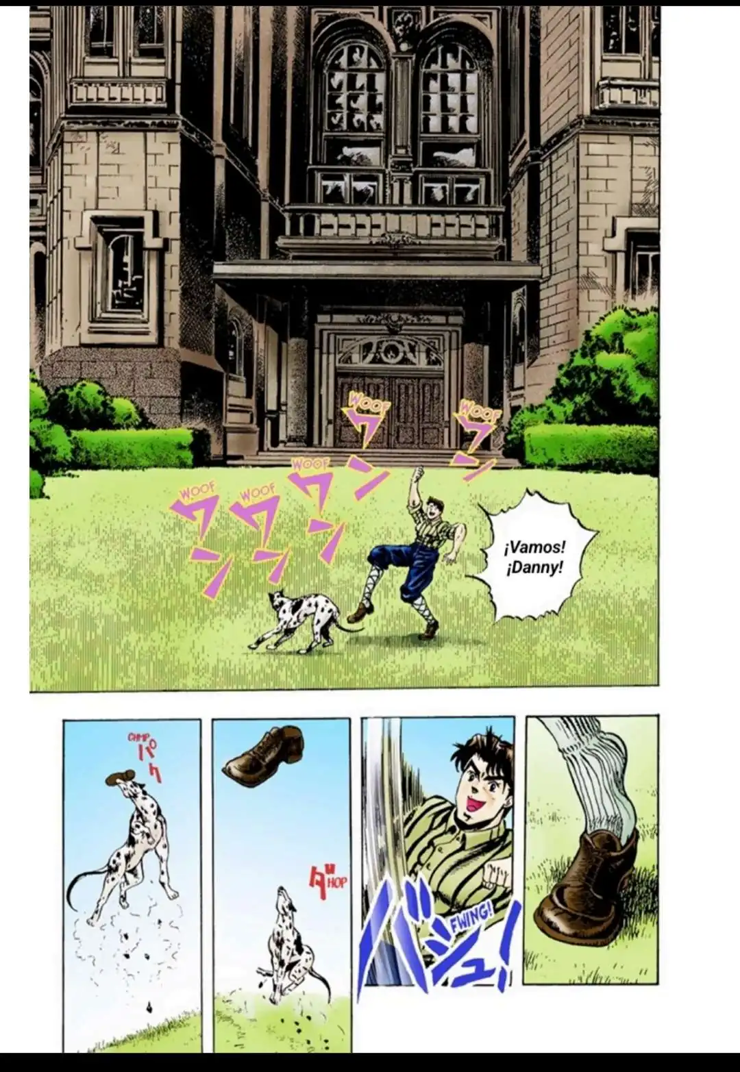 Página 6 — JoJo's Bizarre Adventure Capítulo 5