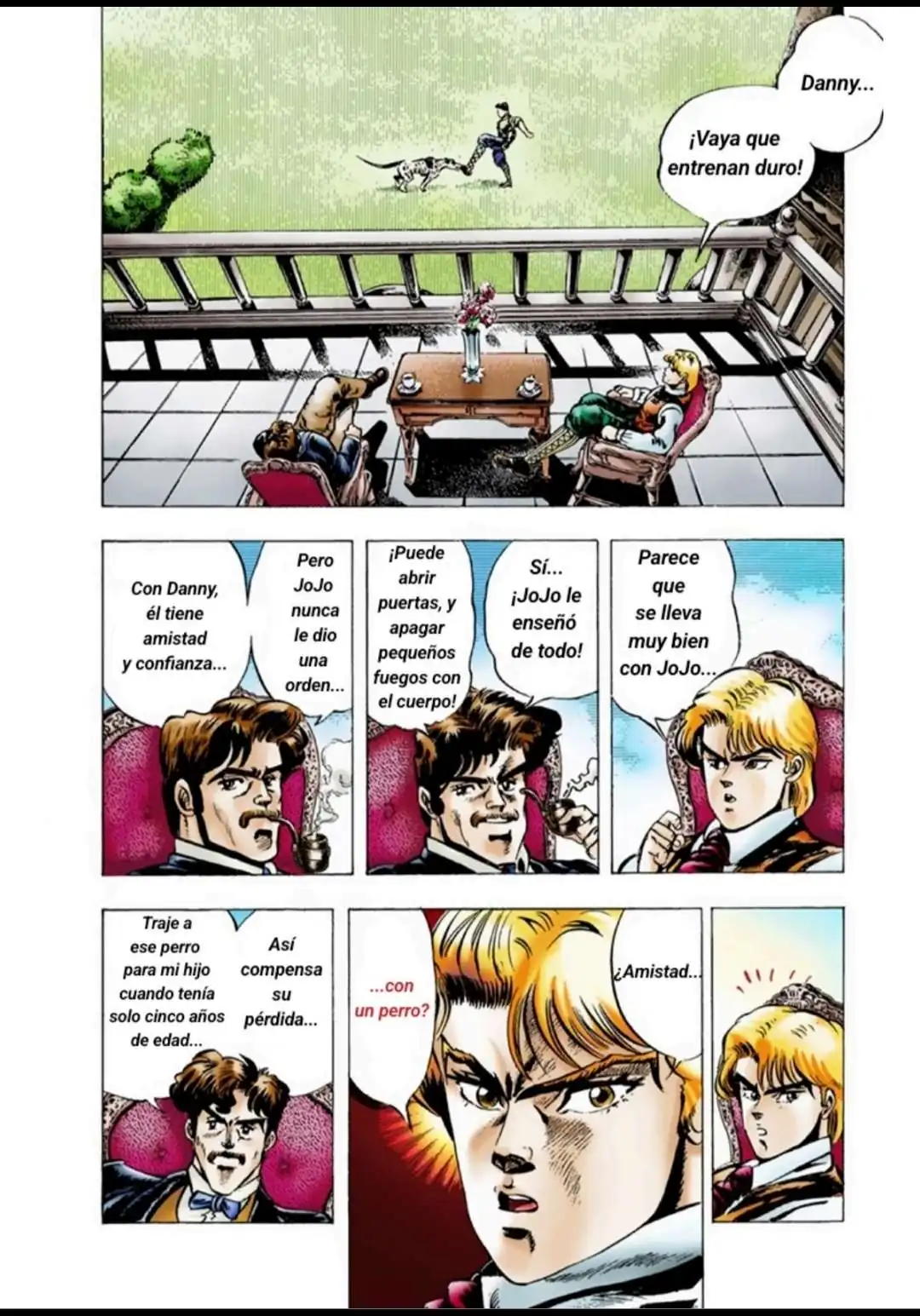 Página 7 — JoJo's Bizarre Adventure Capítulo 5