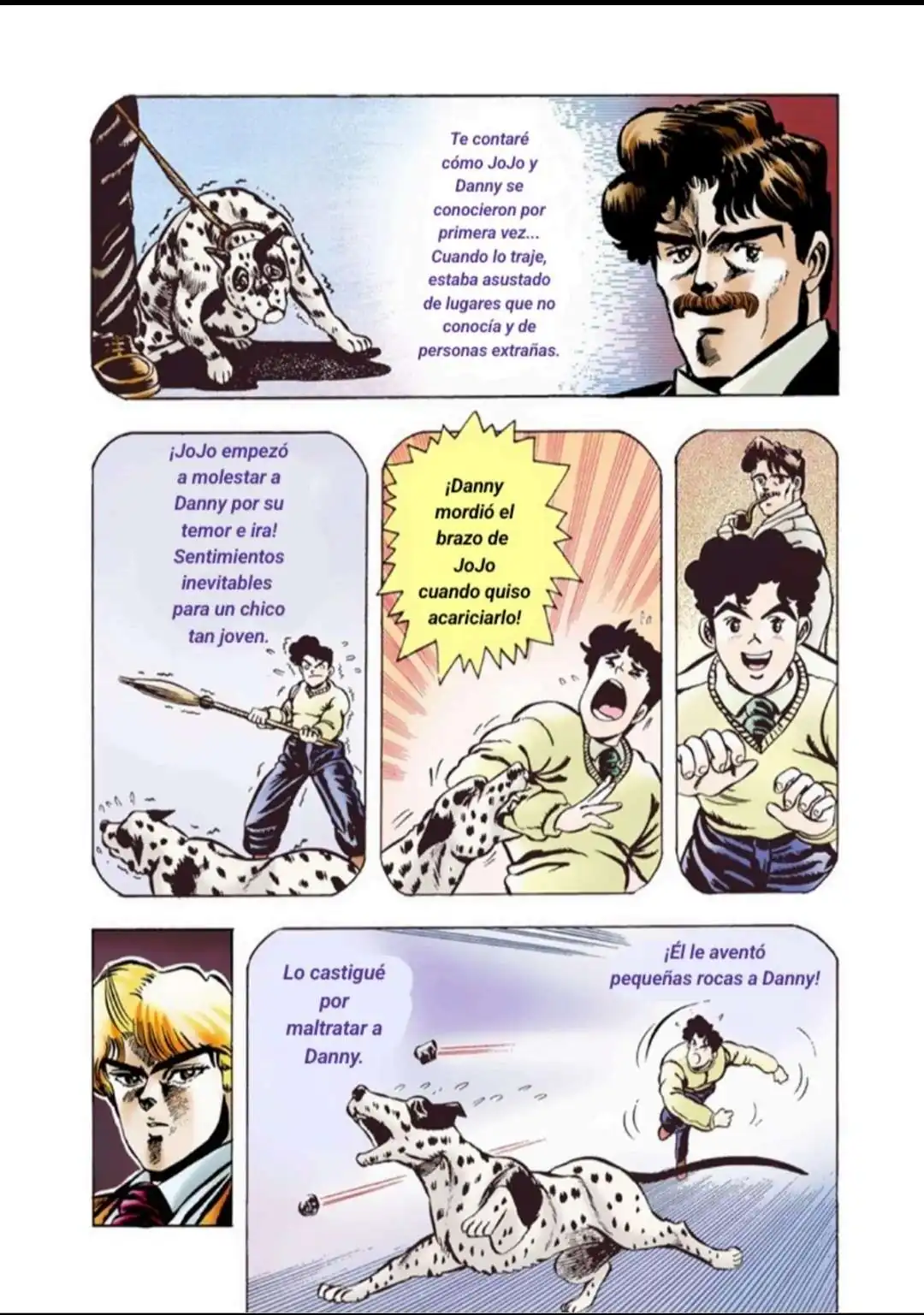 Página 8 — JoJo's Bizarre Adventure Capítulo 5