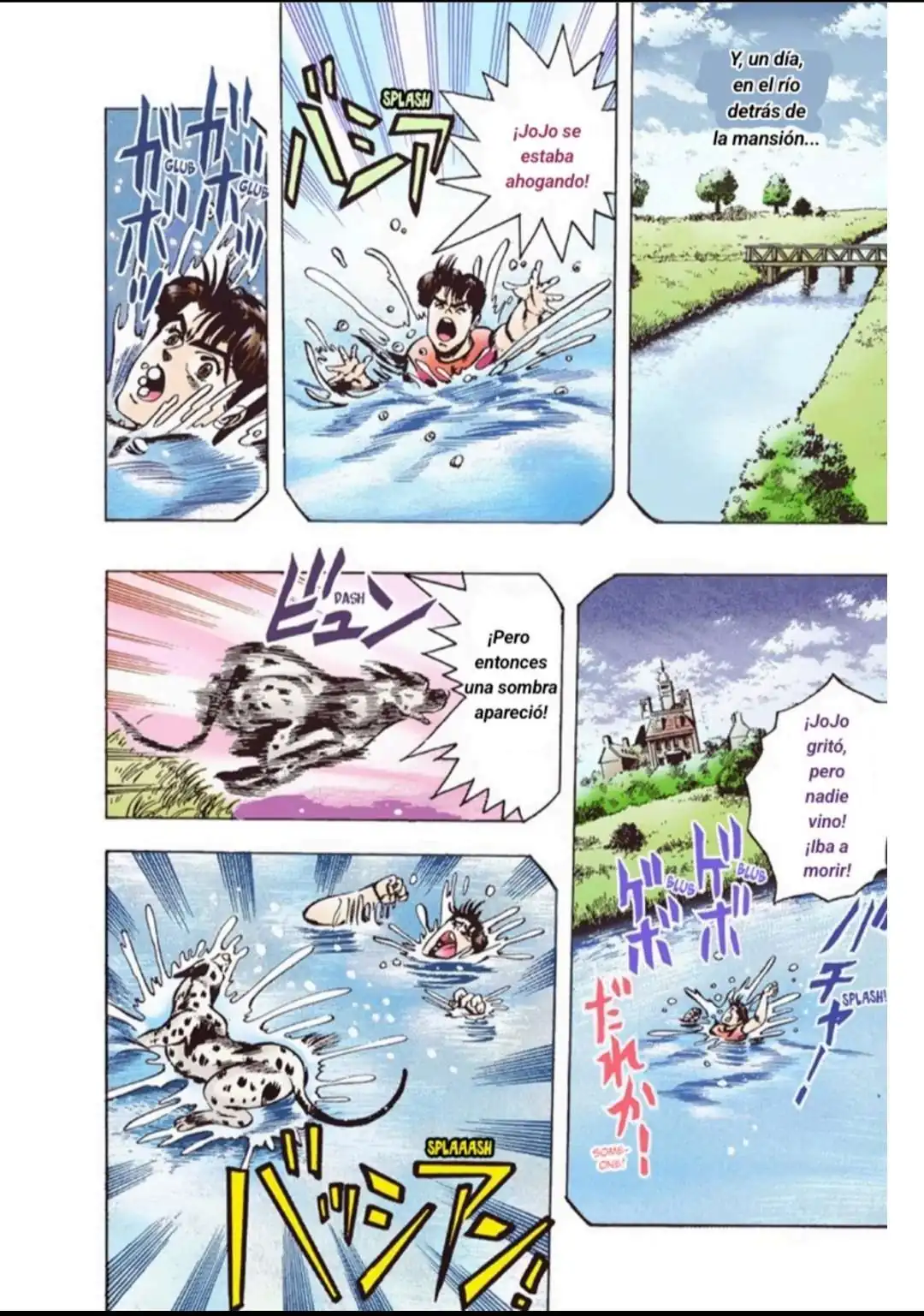 Página 9 — JoJo's Bizarre Adventure Capítulo 5