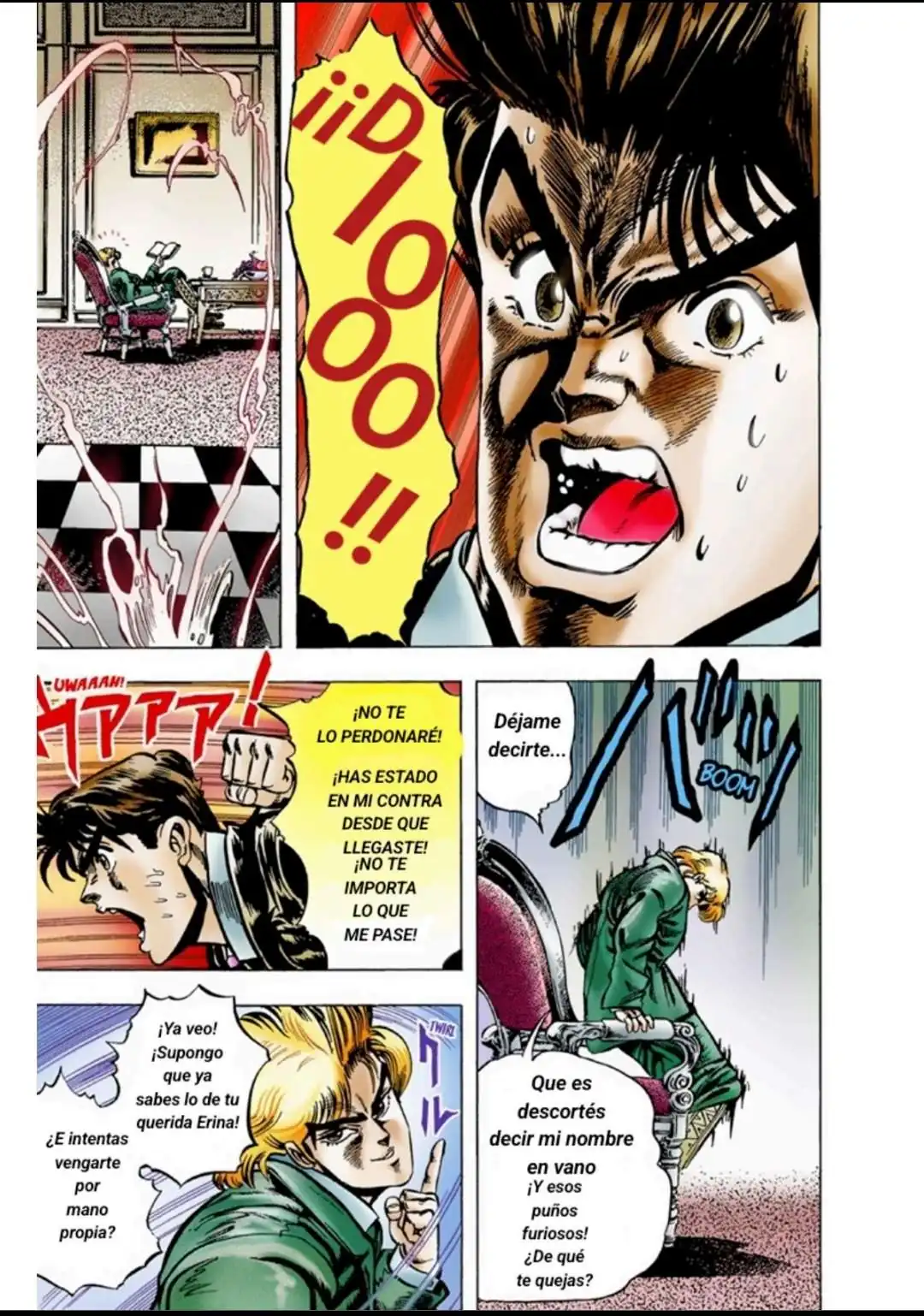 Página 14 — JoJo's Bizarre Adventure Capítulo 5