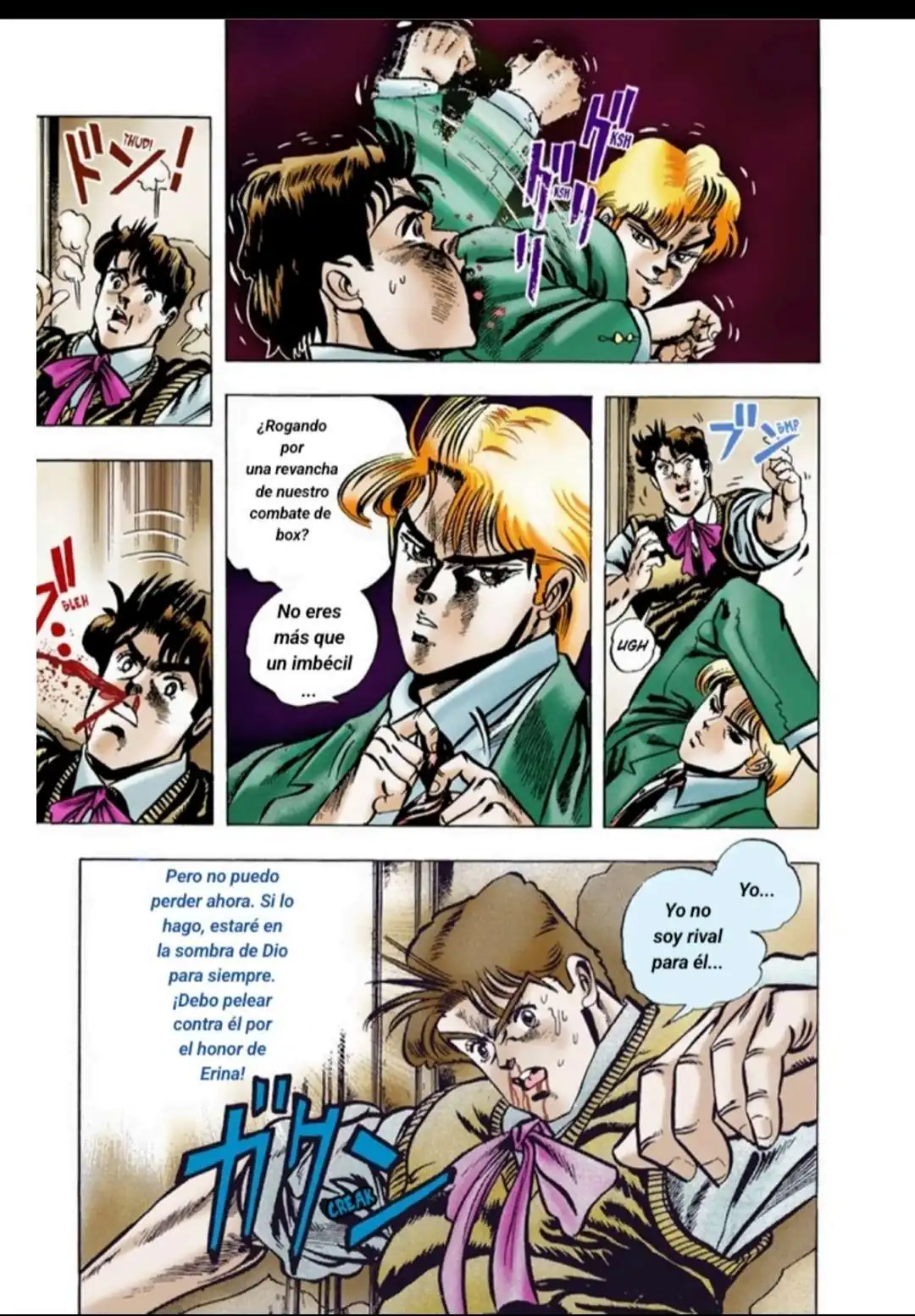 Página 16 — JoJo's Bizarre Adventure Capítulo 5