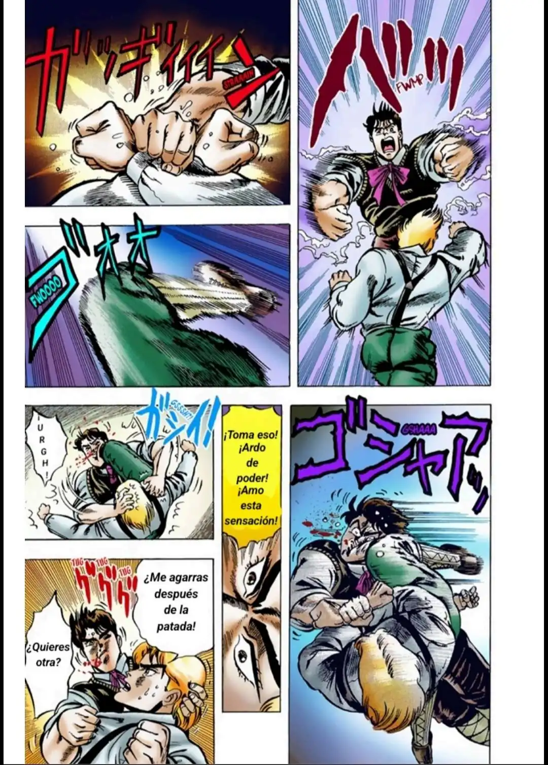 Página 18 — JoJo's Bizarre Adventure Capítulo 5