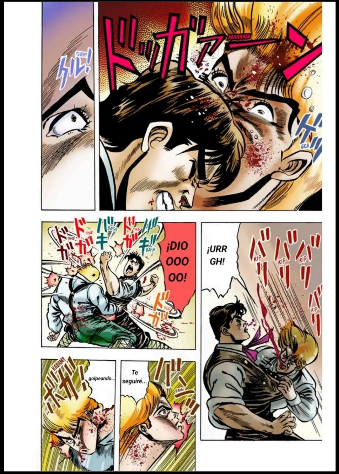 Página 19 — JoJo's Bizarre Adventure Capítulo 5