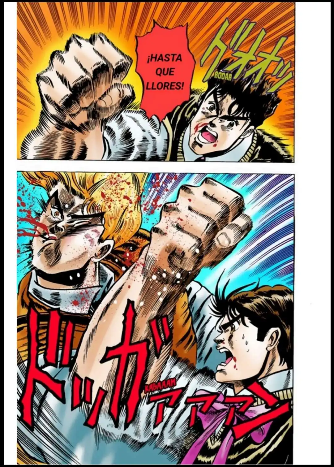 Página 20 — JoJo's Bizarre Adventure Capítulo 5