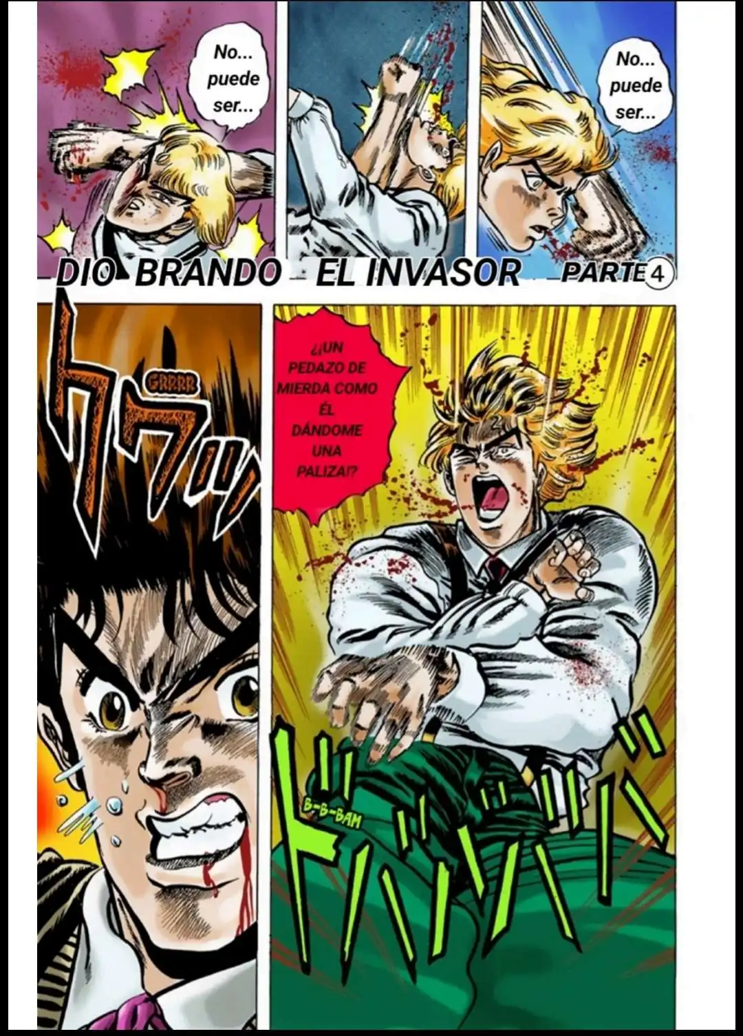 Página 21 — JoJo's Bizarre Adventure Capítulo 5