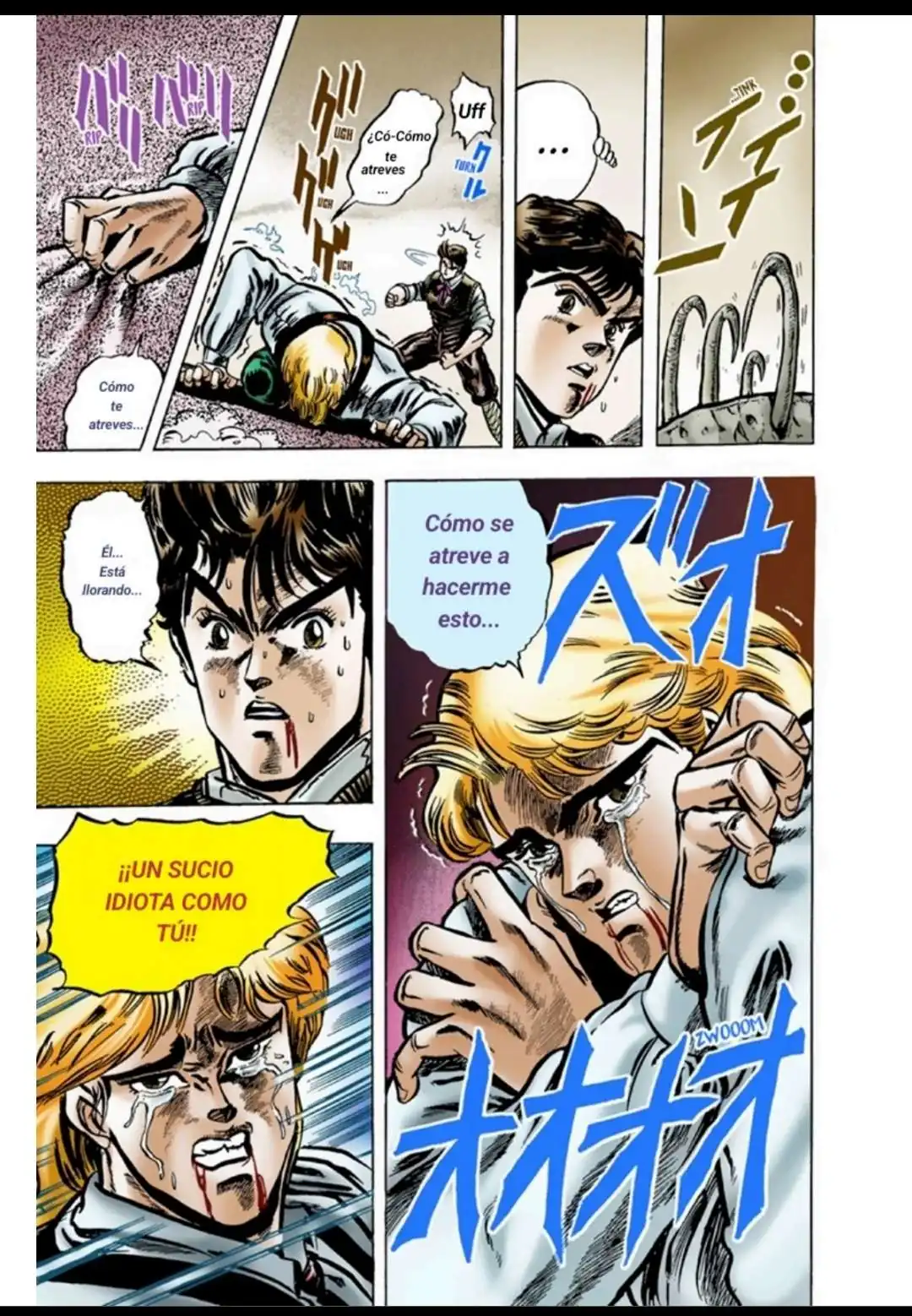 Página 4 — JoJo's Bizarre Adventure Capítulo 6