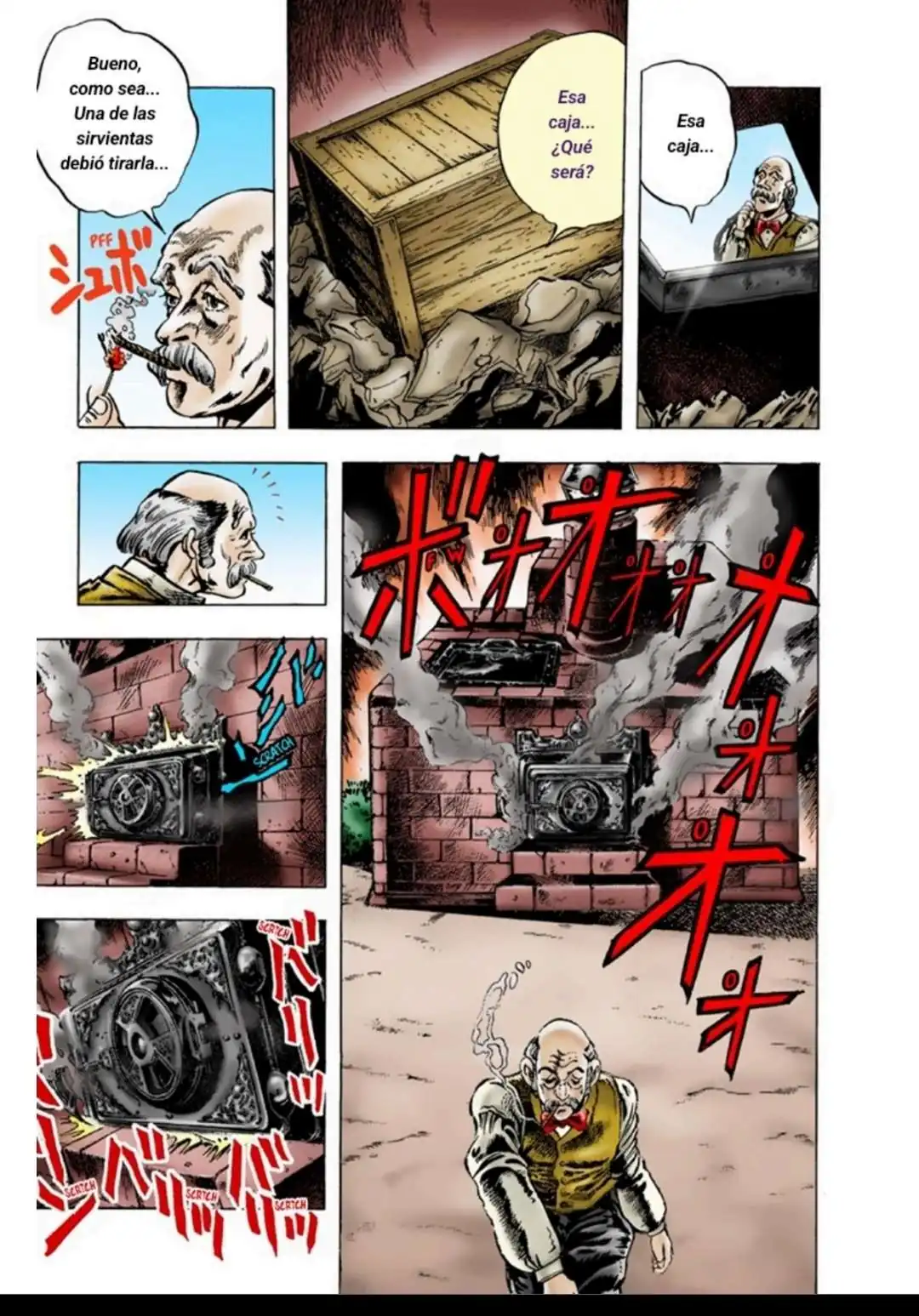Página 8 — JoJo's Bizarre Adventure Capítulo 6