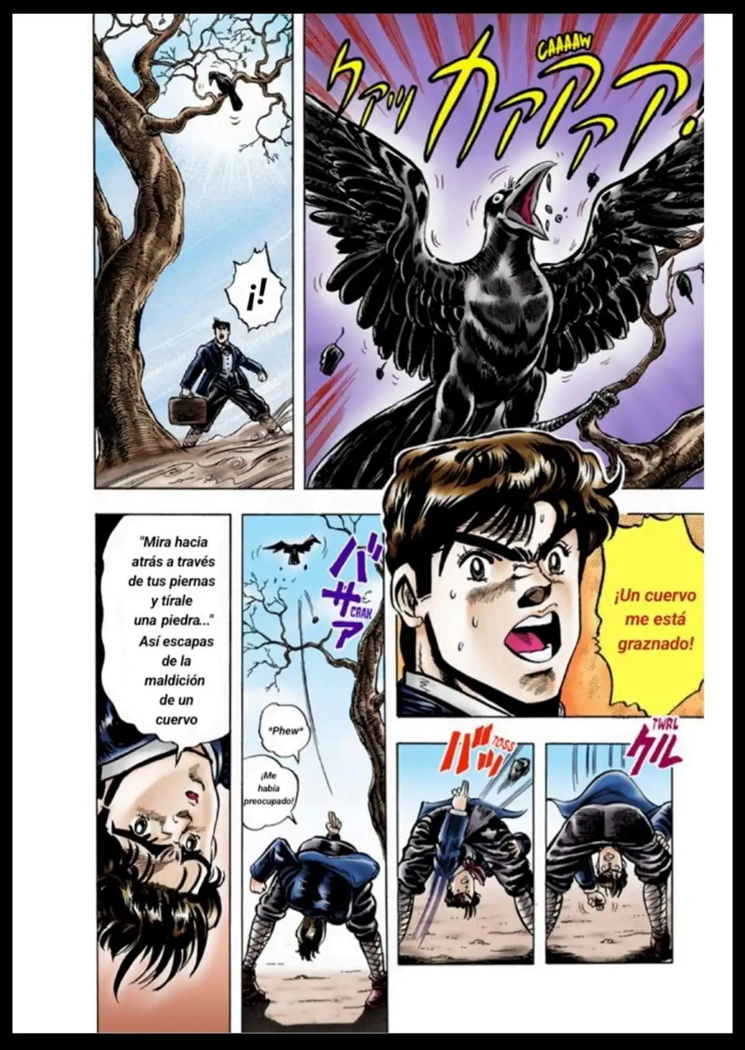Página 11 — JoJo's Bizarre Adventure Capítulo 6