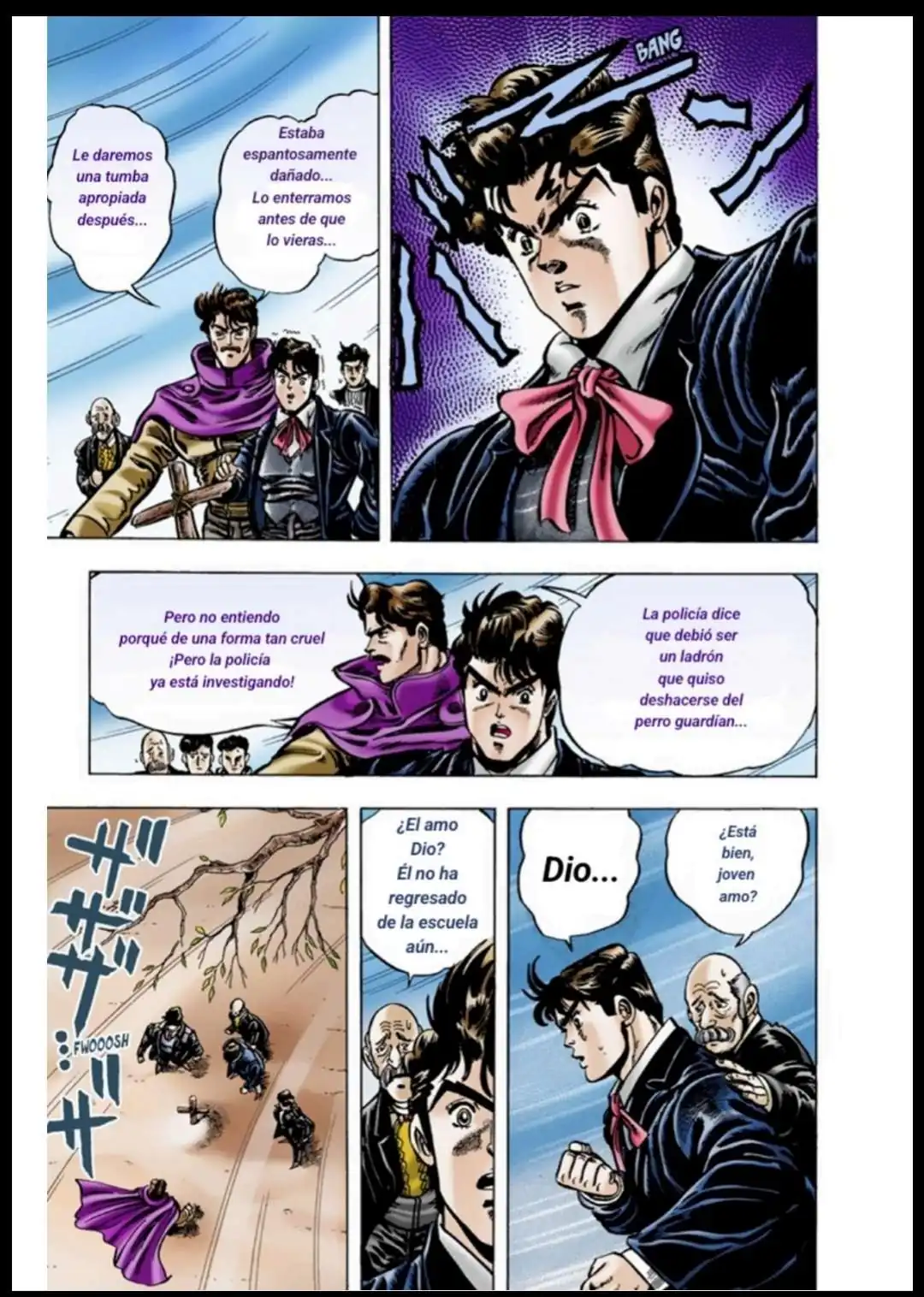 Página 16 — JoJo's Bizarre Adventure Capítulo 6