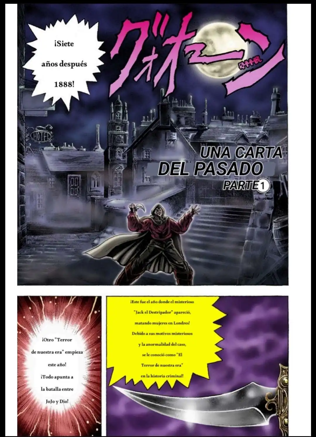 Página 19 — JoJo's Bizarre Adventure Capítulo 6
