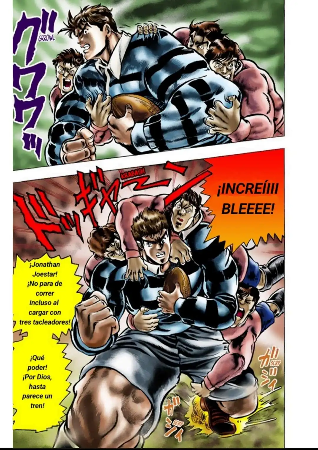 Página 3 — JoJo's Bizarre Adventure Capítulo 7