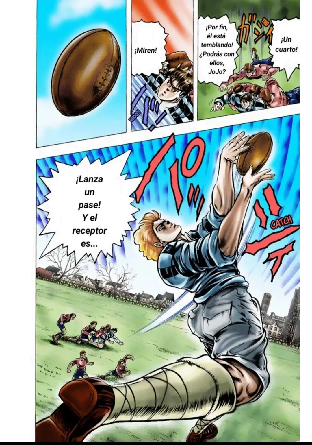 Página 4 — JoJo's Bizarre Adventure Capítulo 7