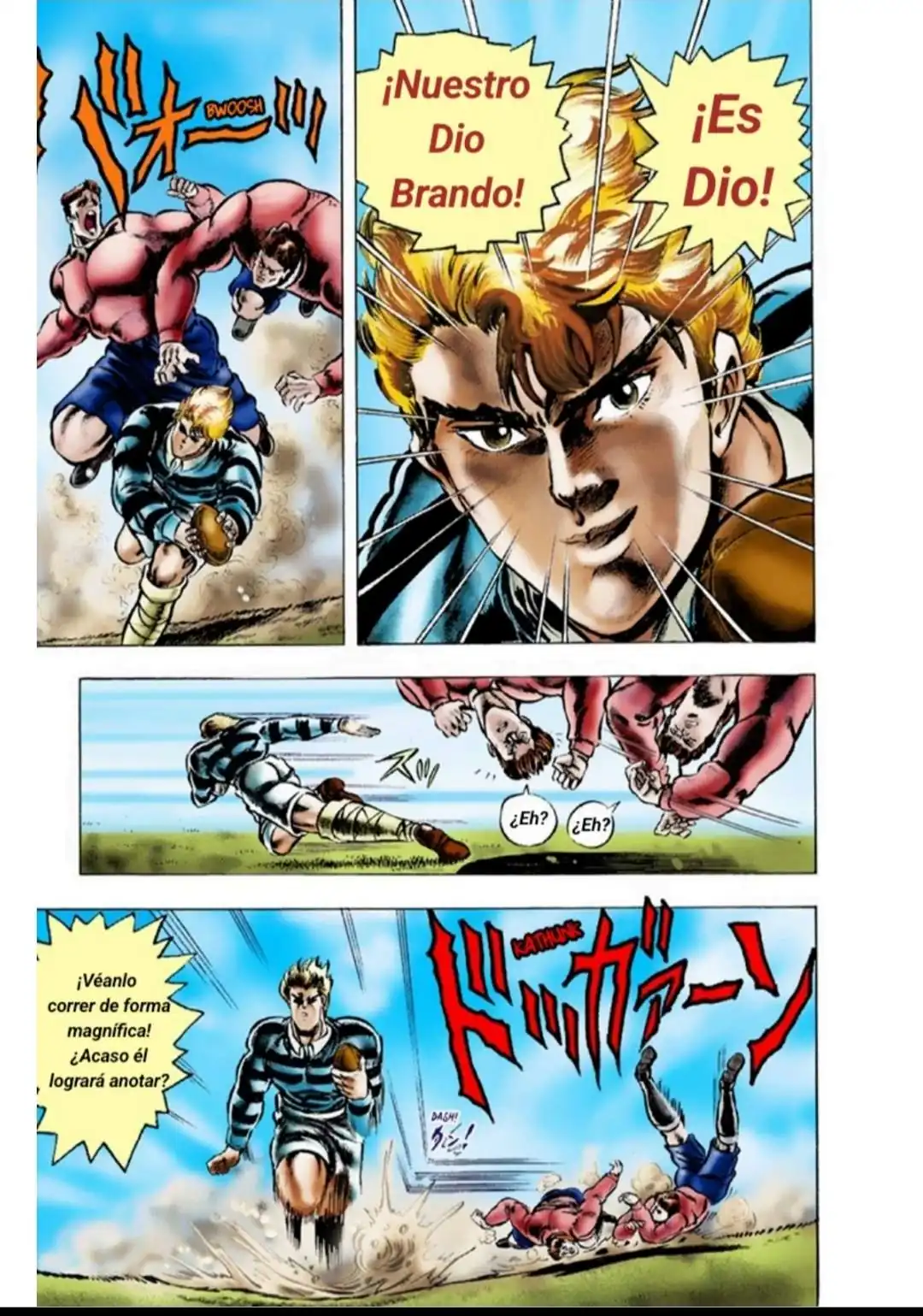Página 5 — JoJo's Bizarre Adventure Capítulo 7