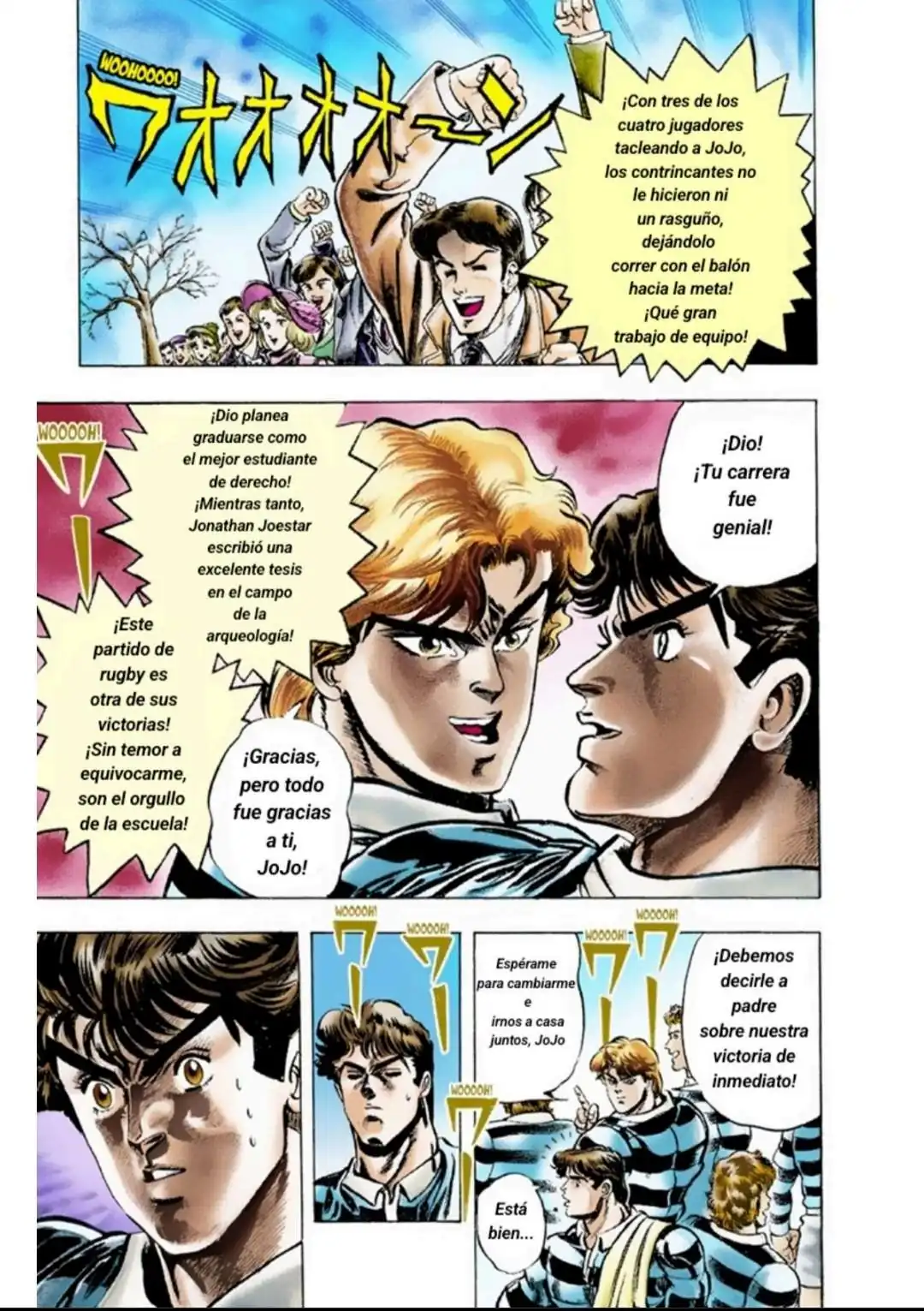 Página 7 — JoJo's Bizarre Adventure Capítulo 7