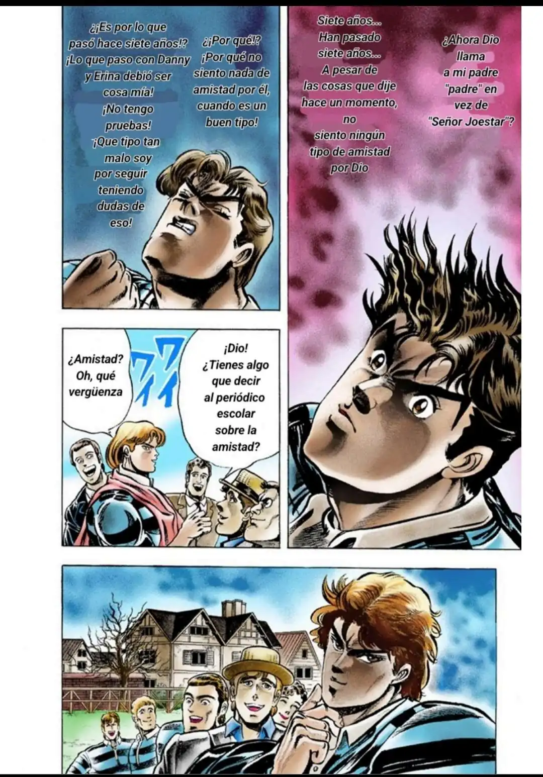 Página 8 — JoJo's Bizarre Adventure Capítulo 7