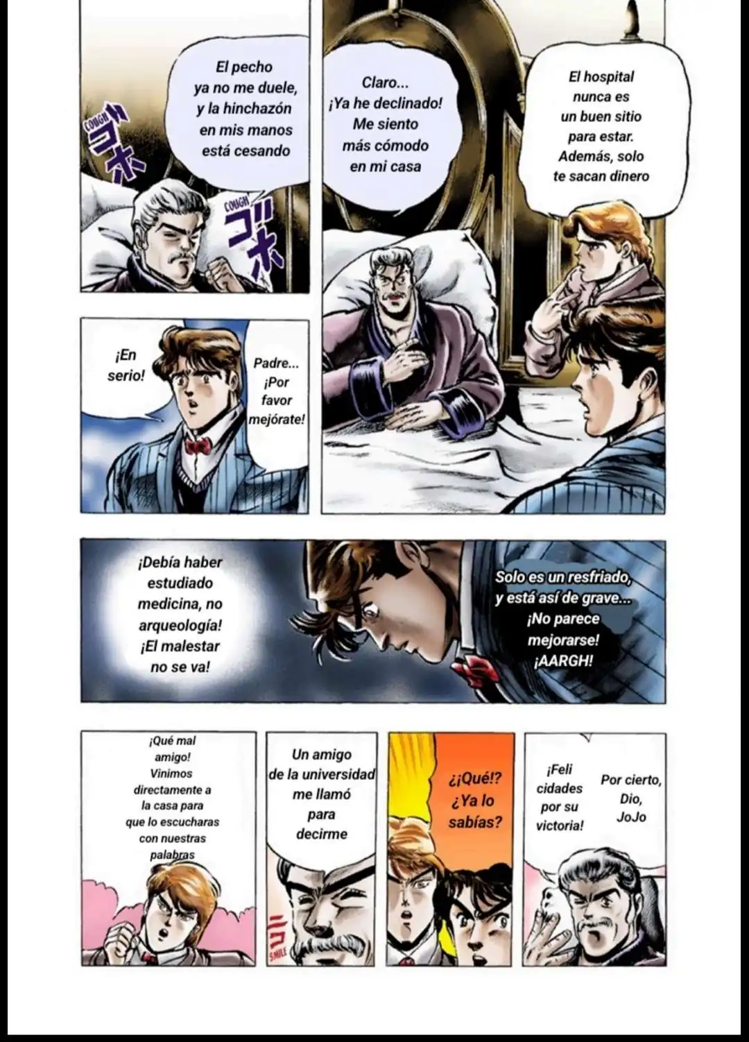 Página 12 — JoJo's Bizarre Adventure Capítulo 7
