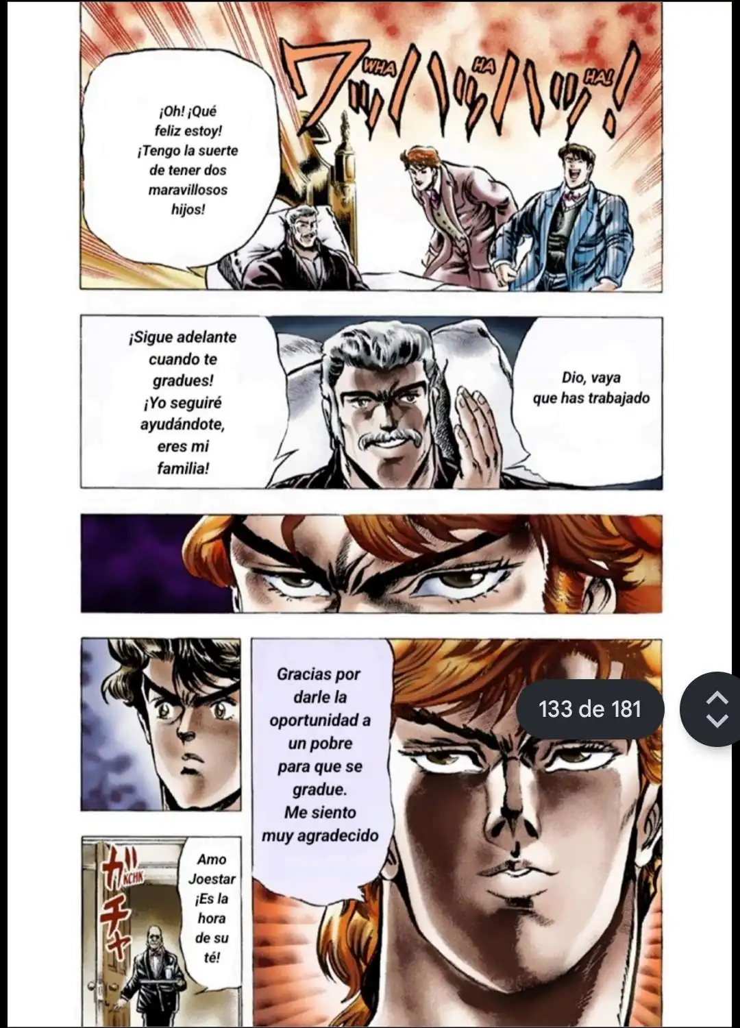 Página 13 — JoJo's Bizarre Adventure Capítulo 7