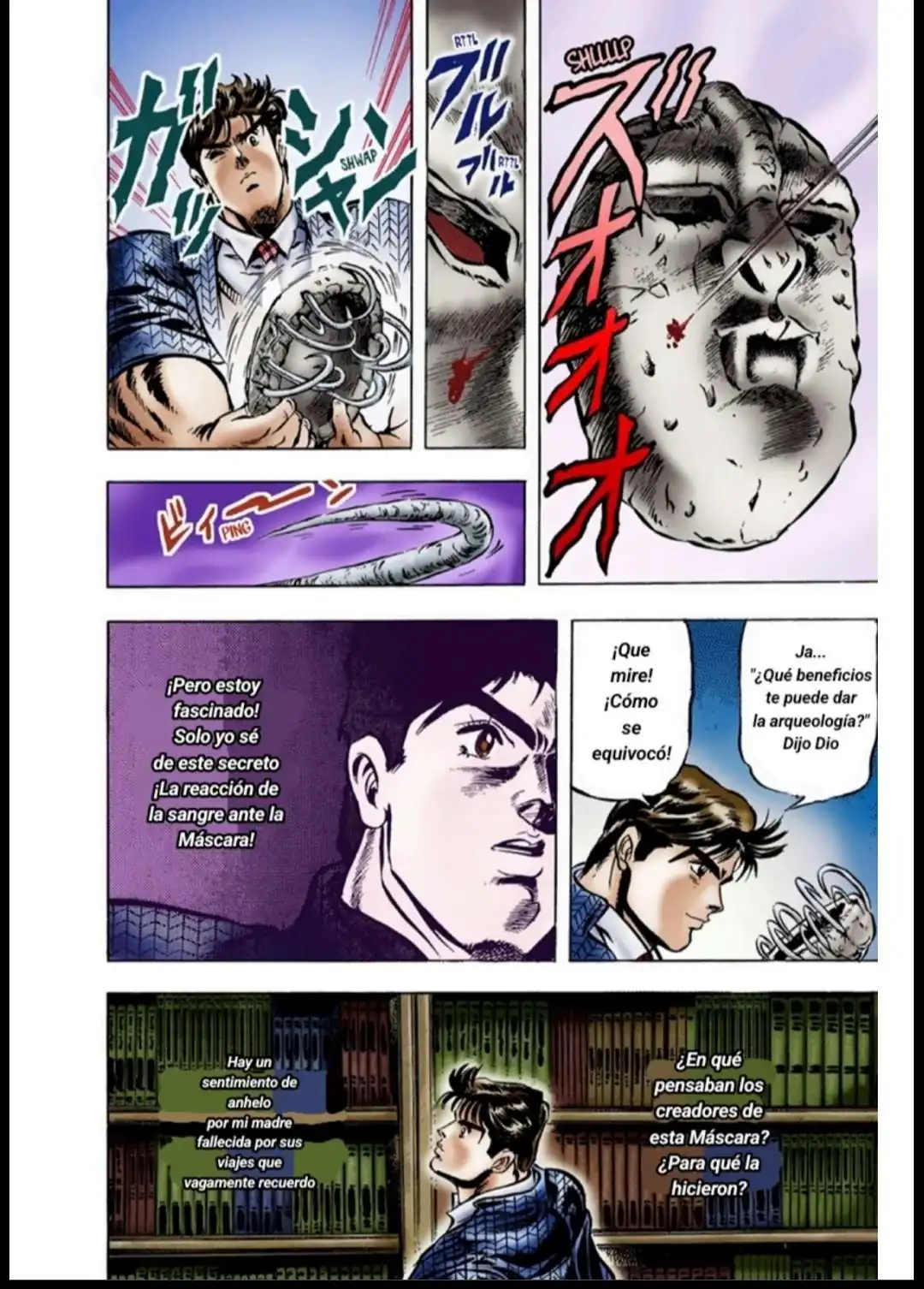 Página 16 — JoJo's Bizarre Adventure Capítulo 7