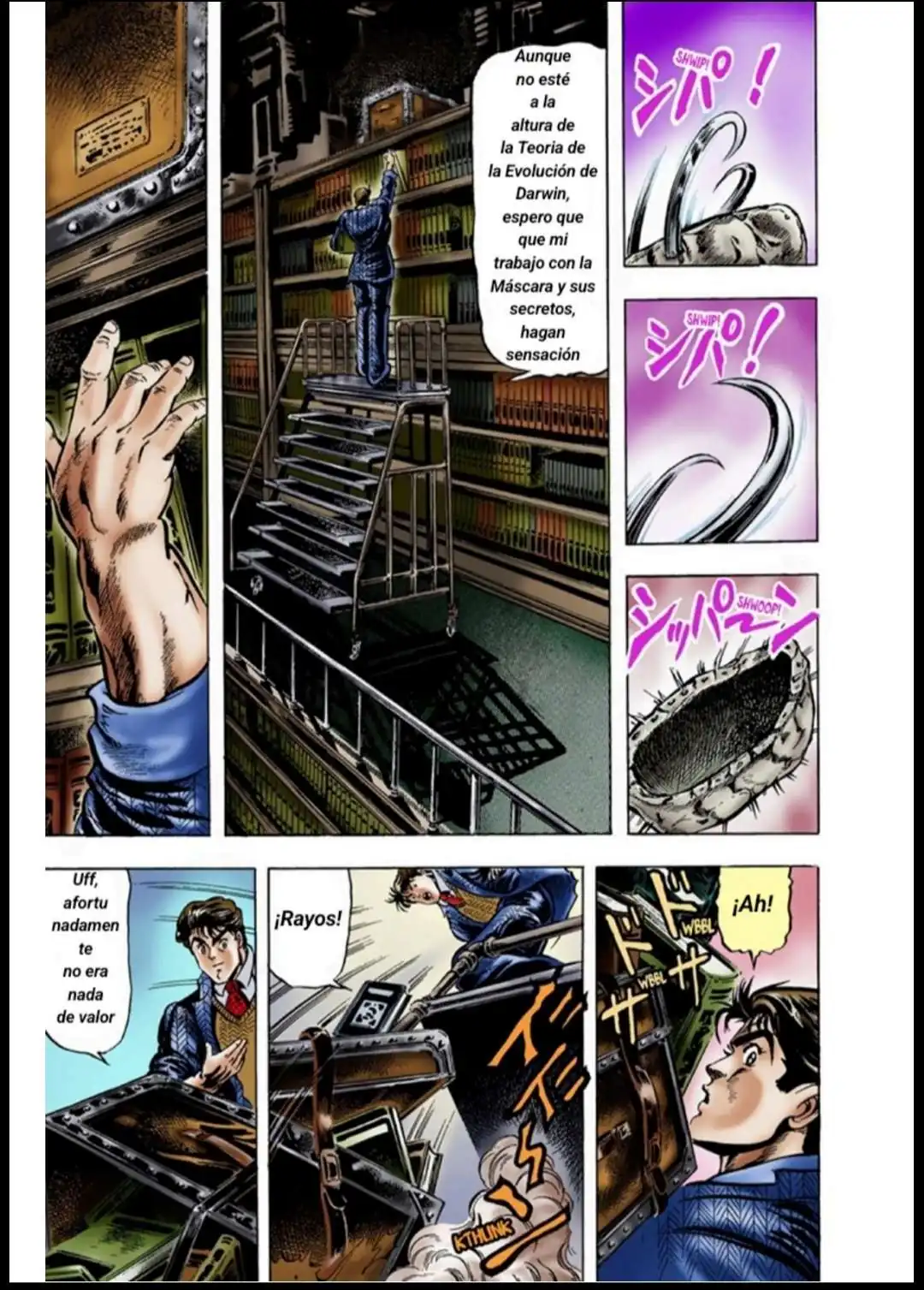 Página 17 — JoJo's Bizarre Adventure Capítulo 7