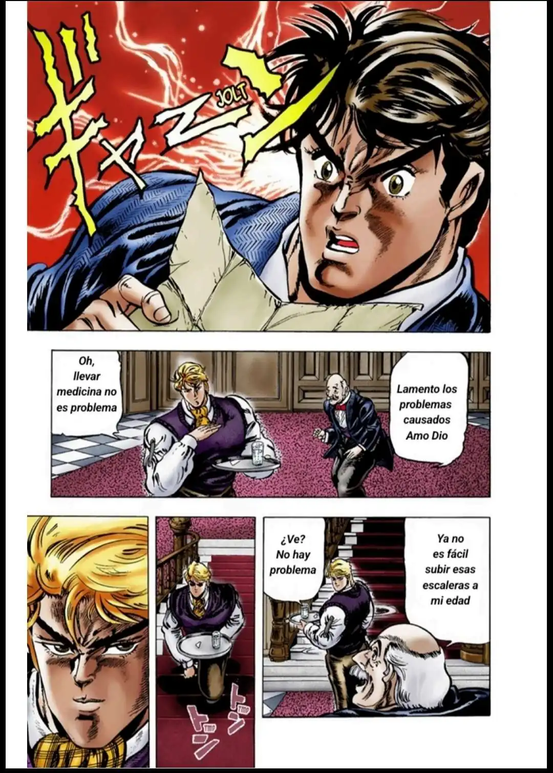 Página 19 — JoJo's Bizarre Adventure Capítulo 7