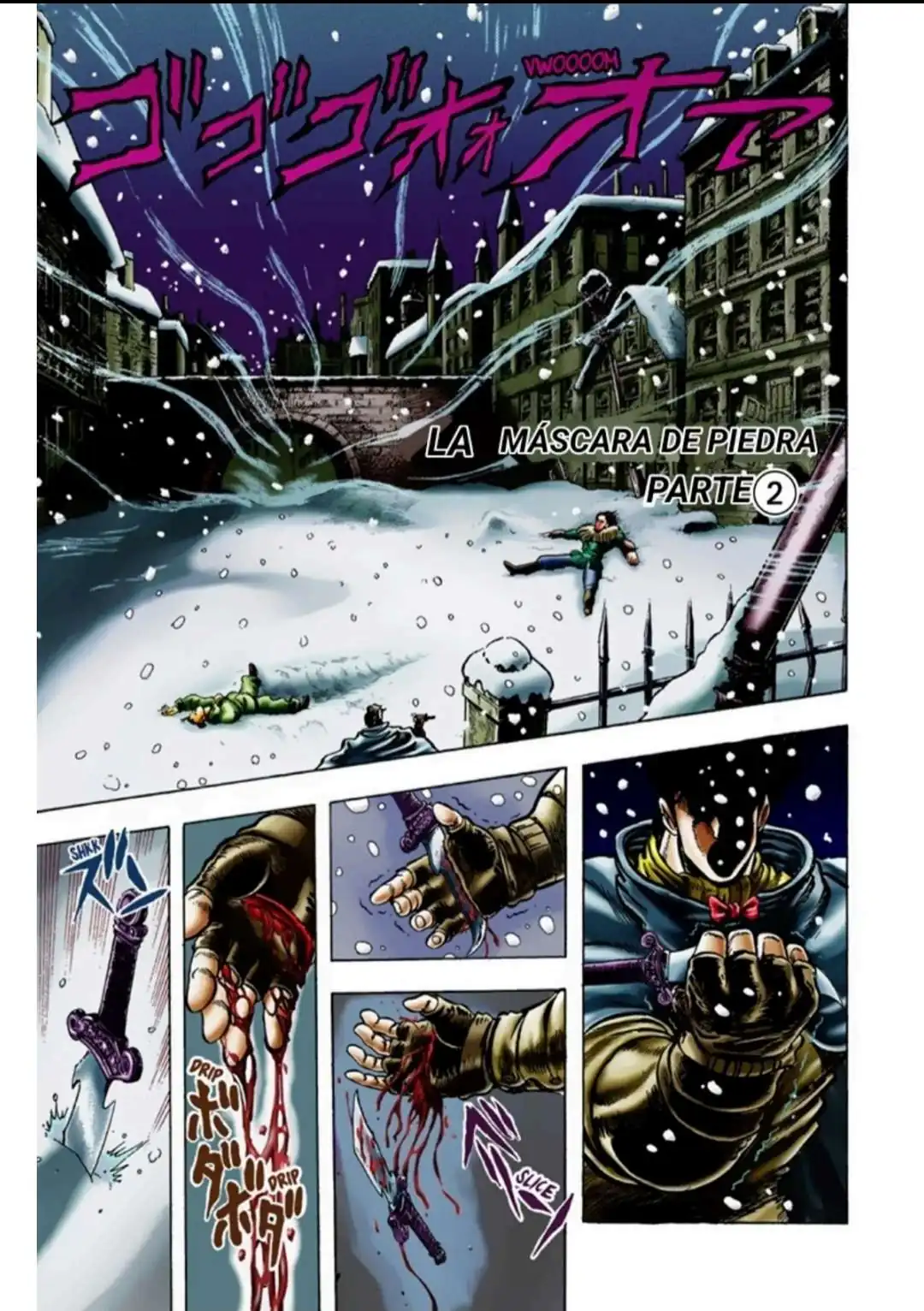 Página 4 — JoJo's Bizarre Adventure Capítulo 10