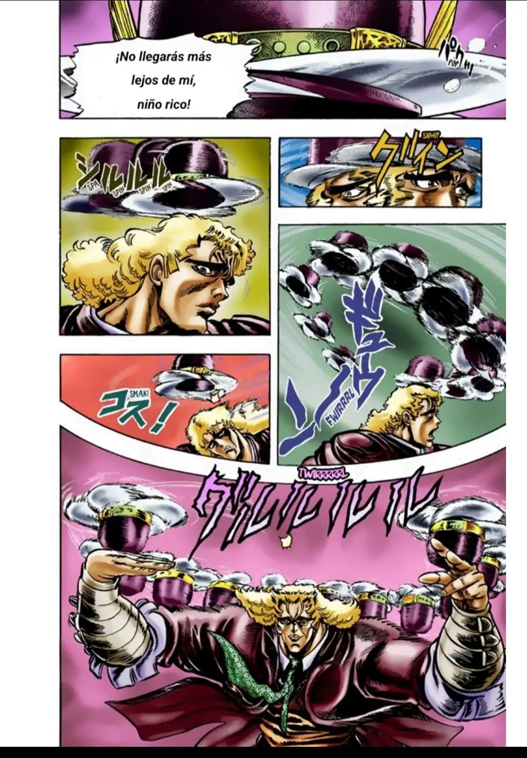 Página 6 — JoJo's Bizarre Adventure Capítulo 10