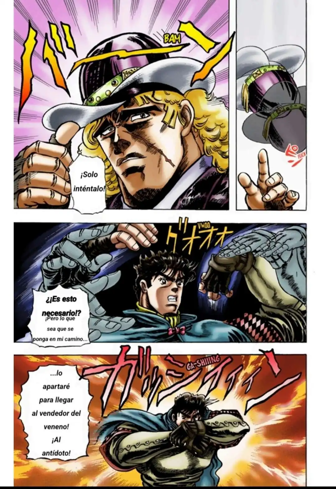 Página 7 — JoJo's Bizarre Adventure Capítulo 10