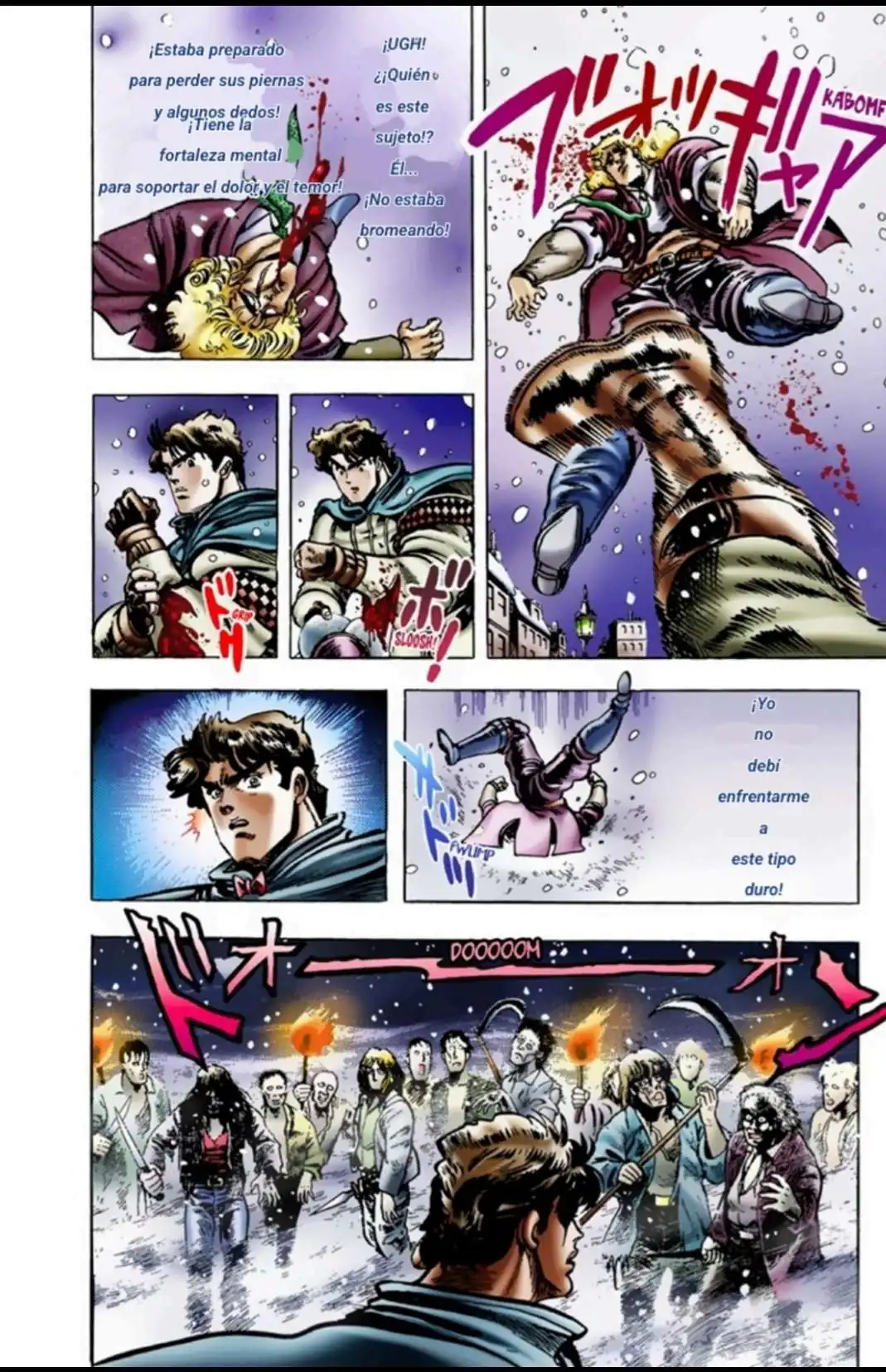 Página 12 — JoJo's Bizarre Adventure Capítulo 10
