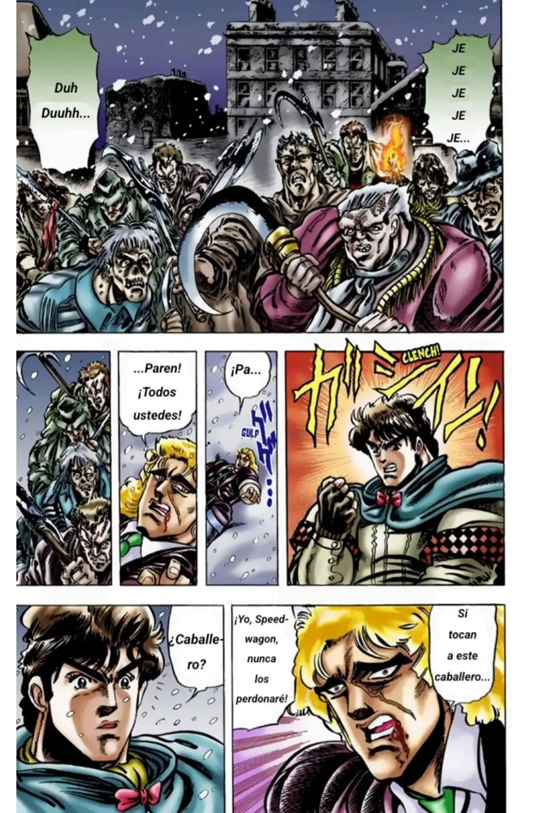 Página 13 — JoJo's Bizarre Adventure Capítulo 10