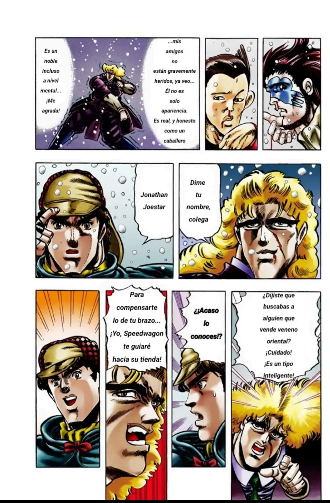 Página 15 — JoJo's Bizarre Adventure Capítulo 10