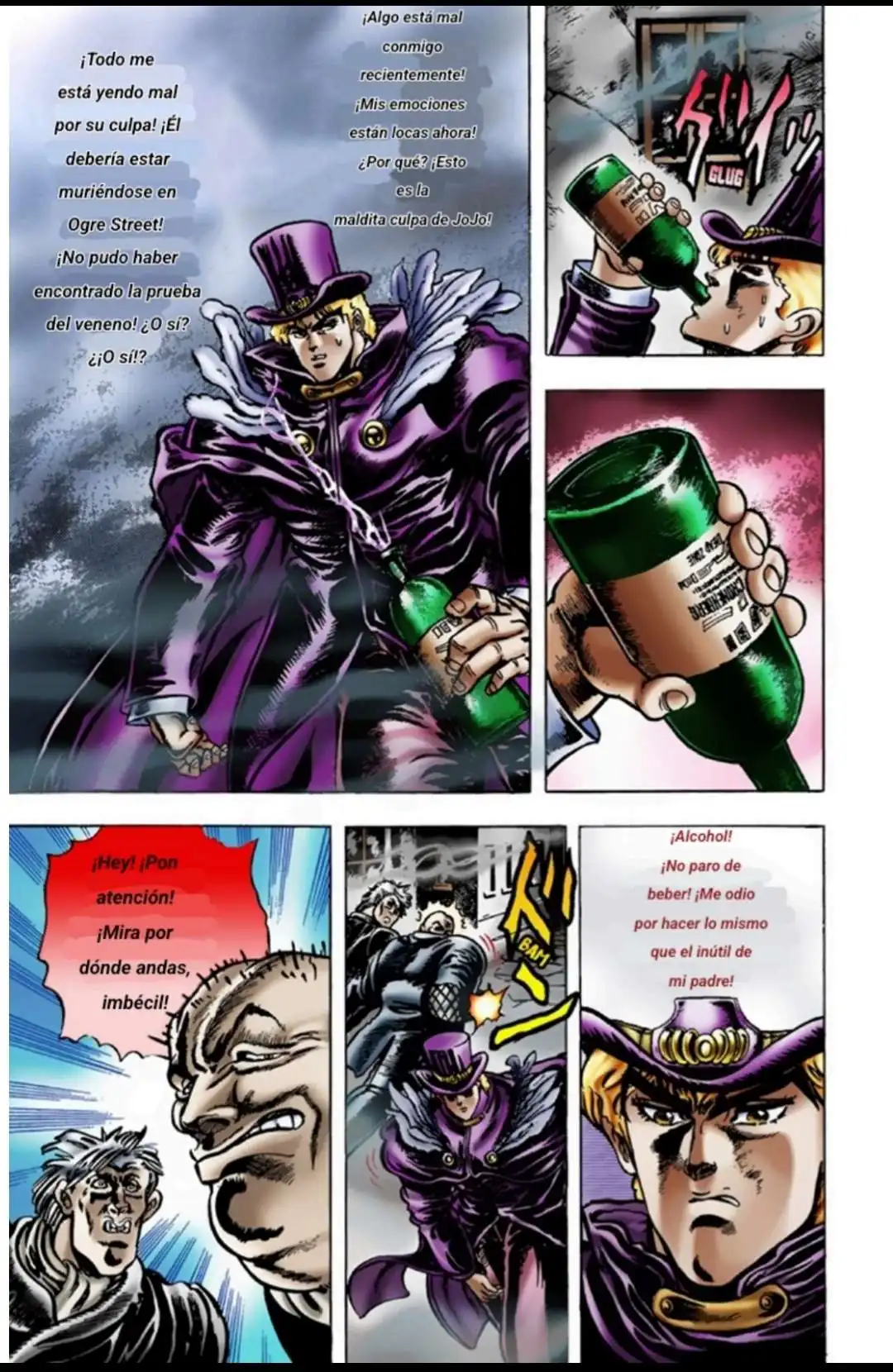 Página 17 — JoJo's Bizarre Adventure Capítulo 10