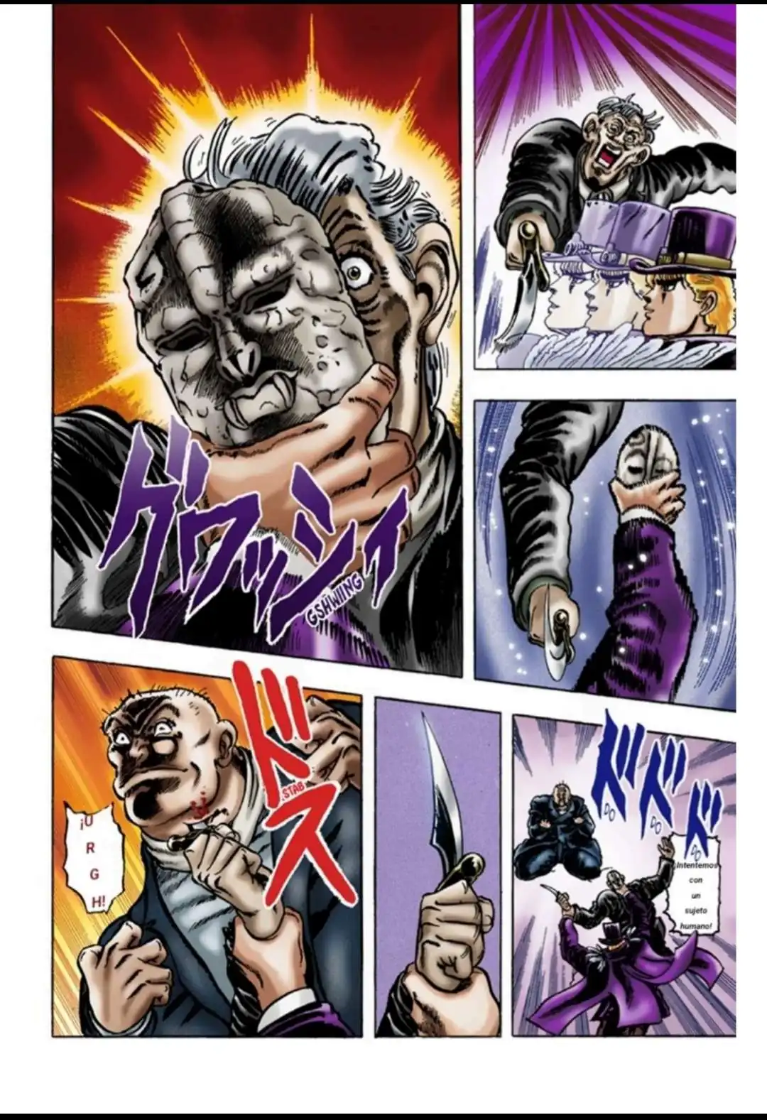 Página 20 — JoJo's Bizarre Adventure Capítulo 10
