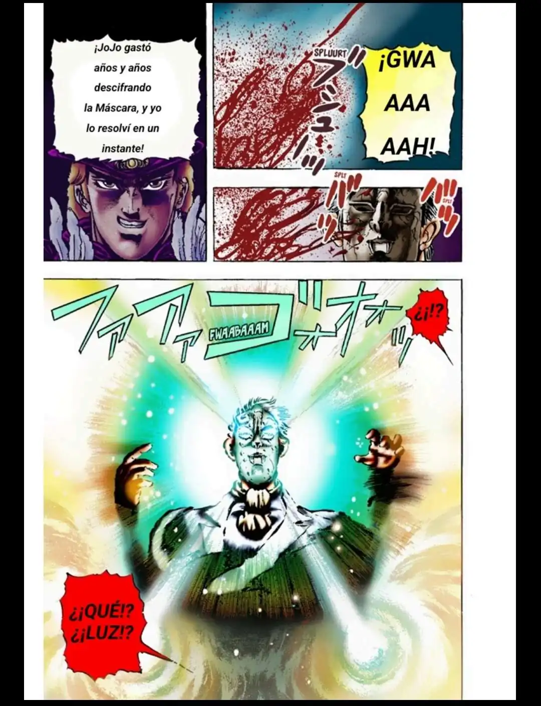 Página 21 — JoJo's Bizarre Adventure Capítulo 10
