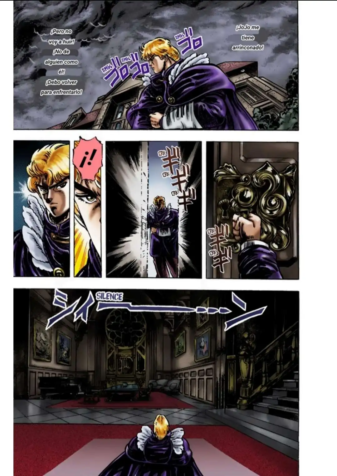 Página 3 — JoJo's Bizarre Adventure Capítulo 12
