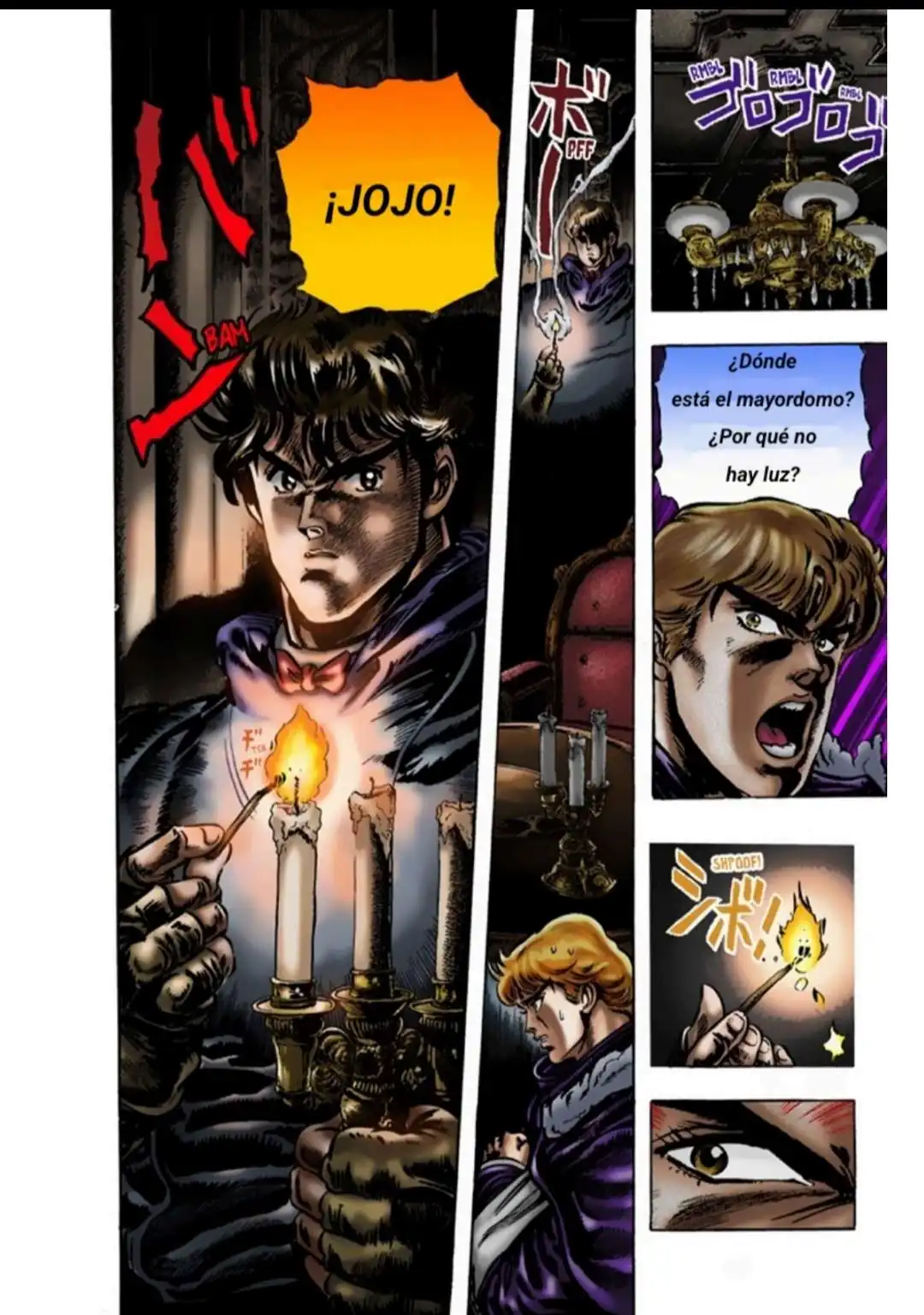 Página 4 — JoJo's Bizarre Adventure Capítulo 12
