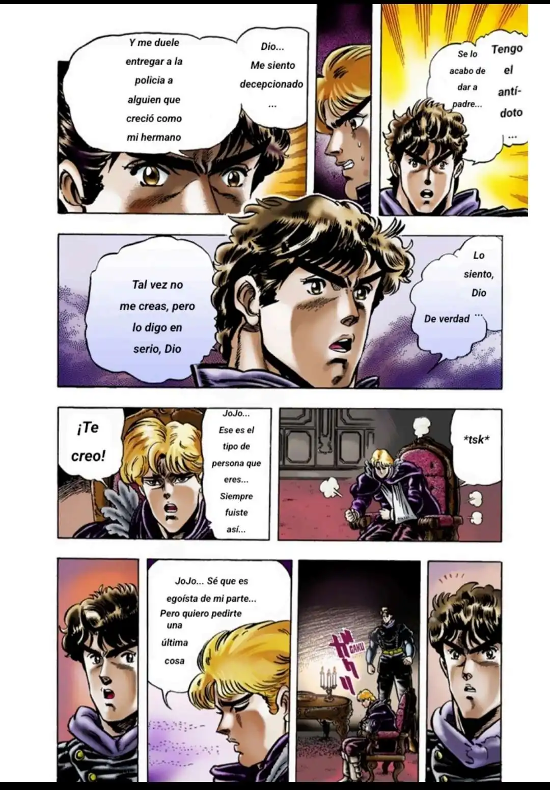 Página 6 — JoJo's Bizarre Adventure Capítulo 12