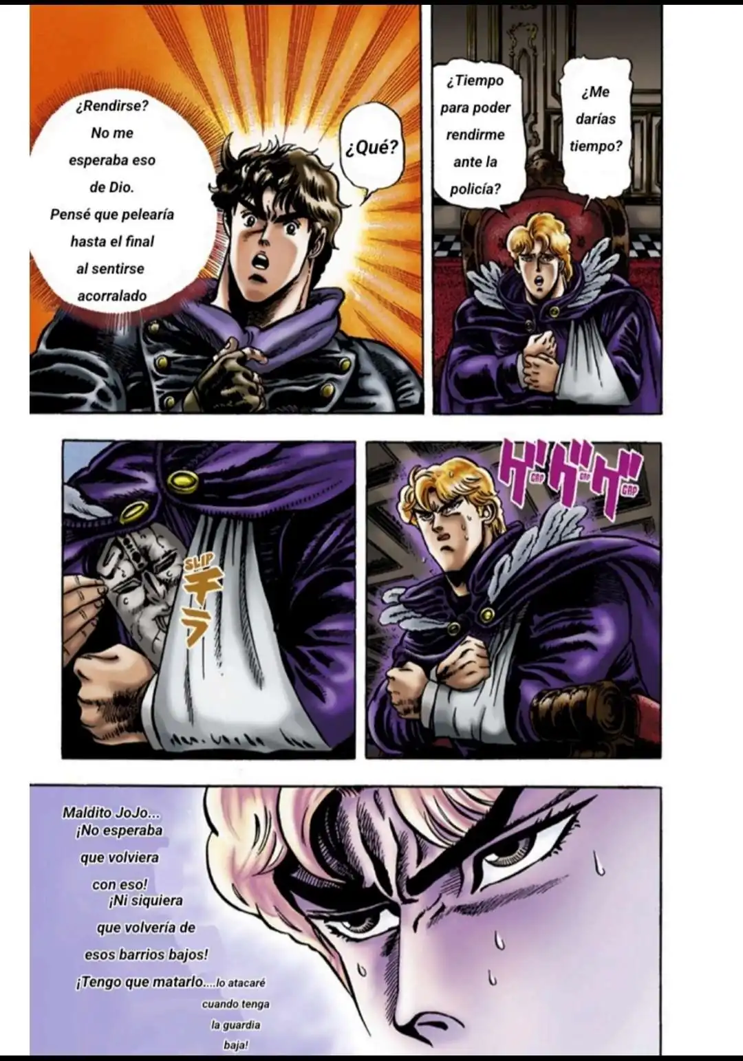 Página 7 — JoJo's Bizarre Adventure Capítulo 12