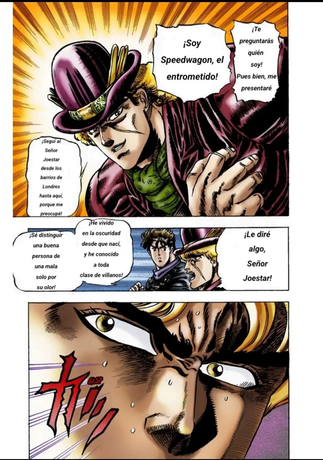 Página 9 — JoJo's Bizarre Adventure Capítulo 12