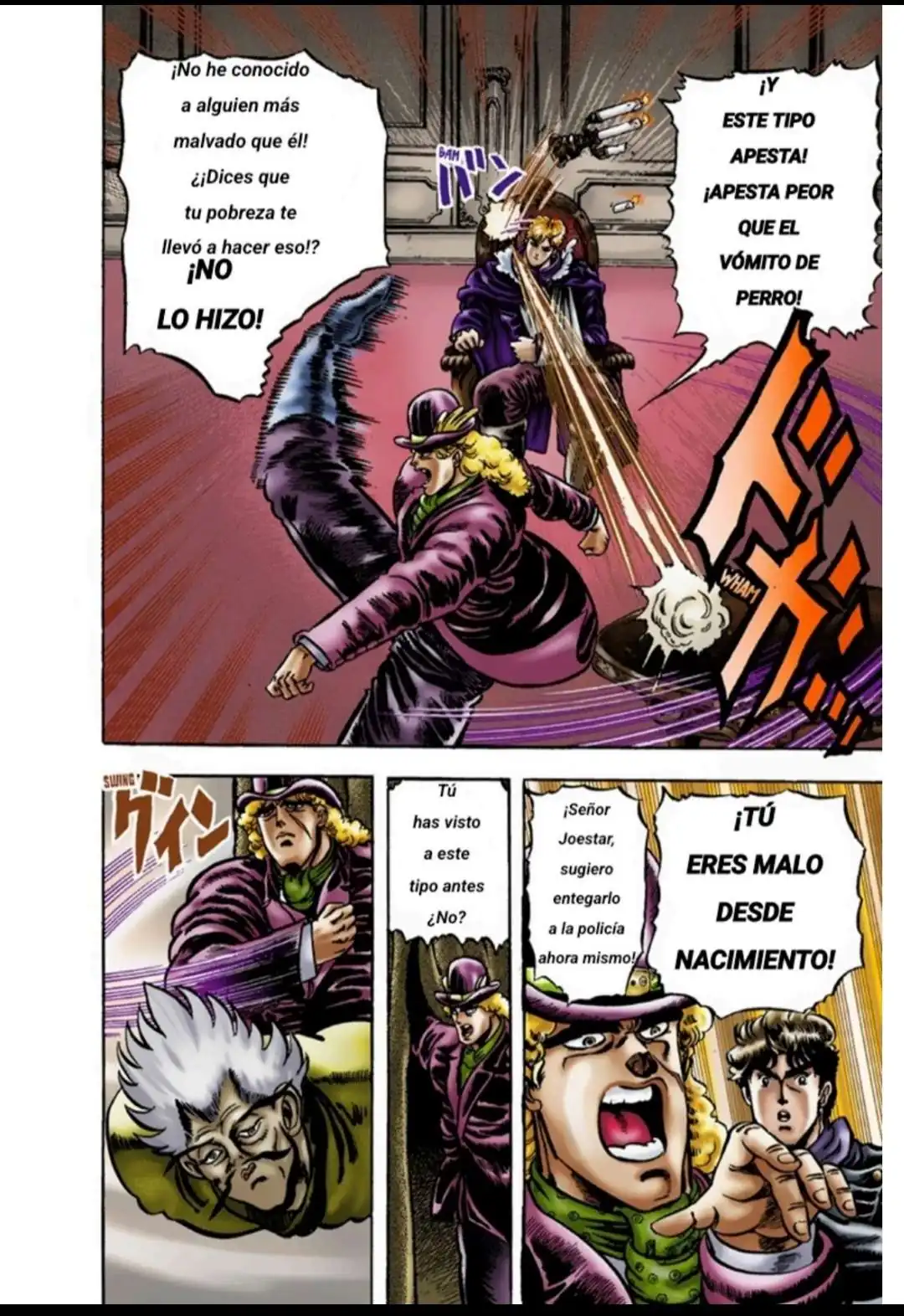 Página 10 — JoJo's Bizarre Adventure Capítulo 12
