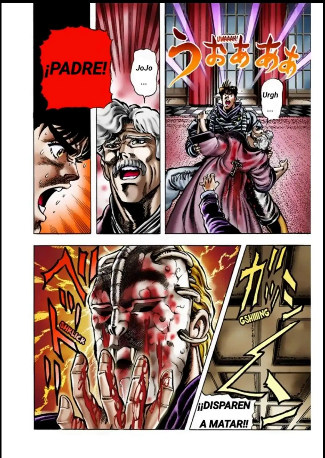 Página 18 — JoJo's Bizarre Adventure Capítulo 12