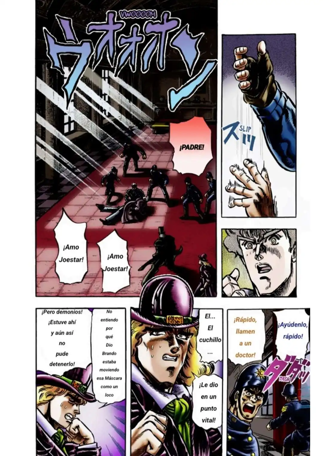 Página 6 — JoJo's Bizarre Adventure Capítulo 13