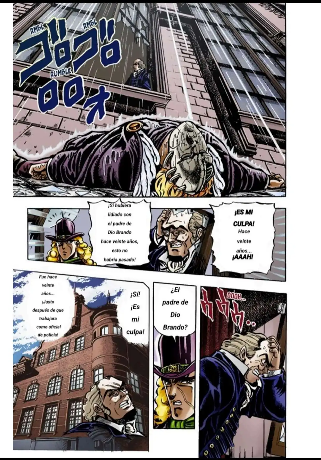 Página 7 — JoJo's Bizarre Adventure Capítulo 13