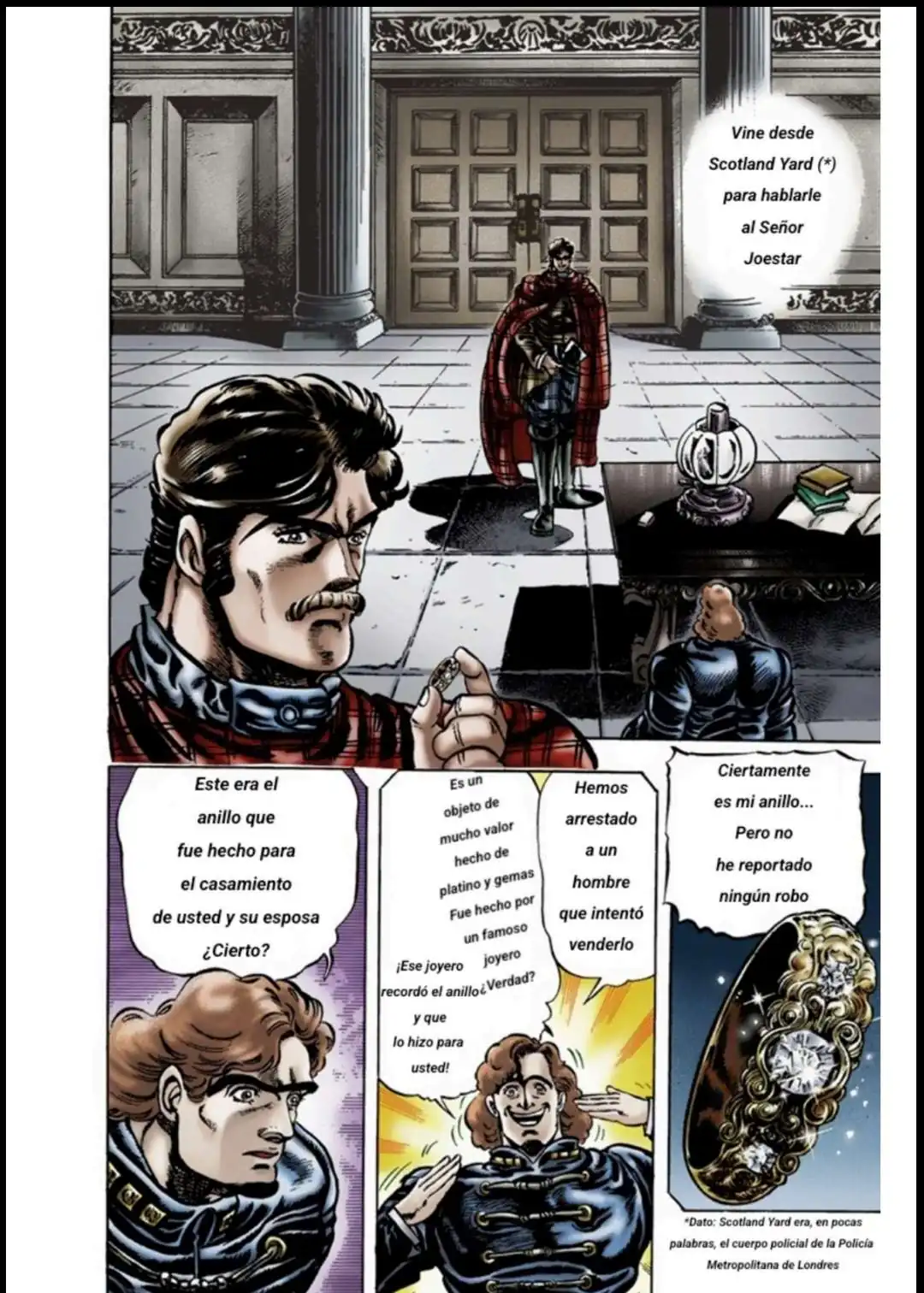Página 8 — JoJo's Bizarre Adventure Capítulo 13