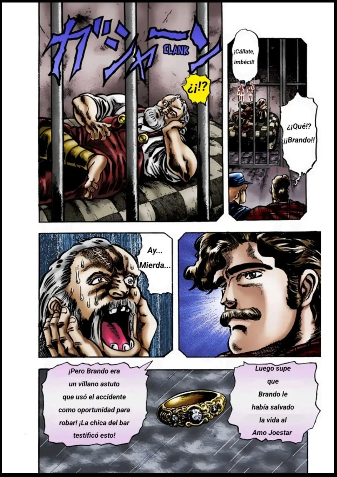 Página 10 — JoJo's Bizarre Adventure Capítulo 13