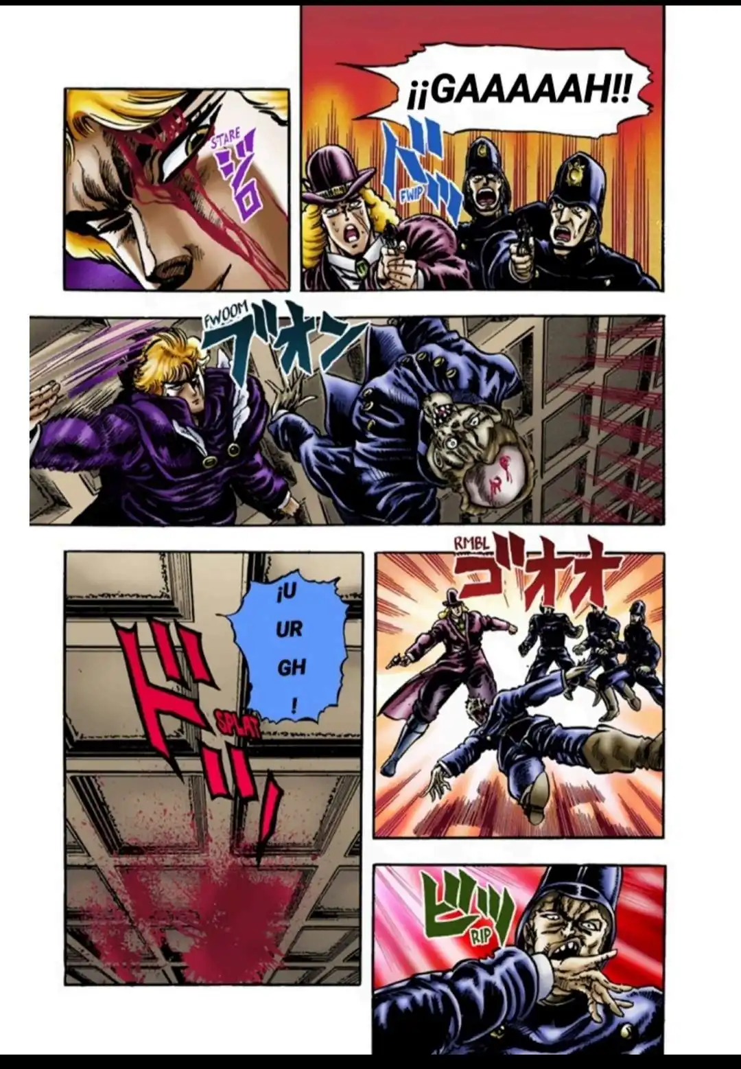 Página 15 — JoJo's Bizarre Adventure Capítulo 14