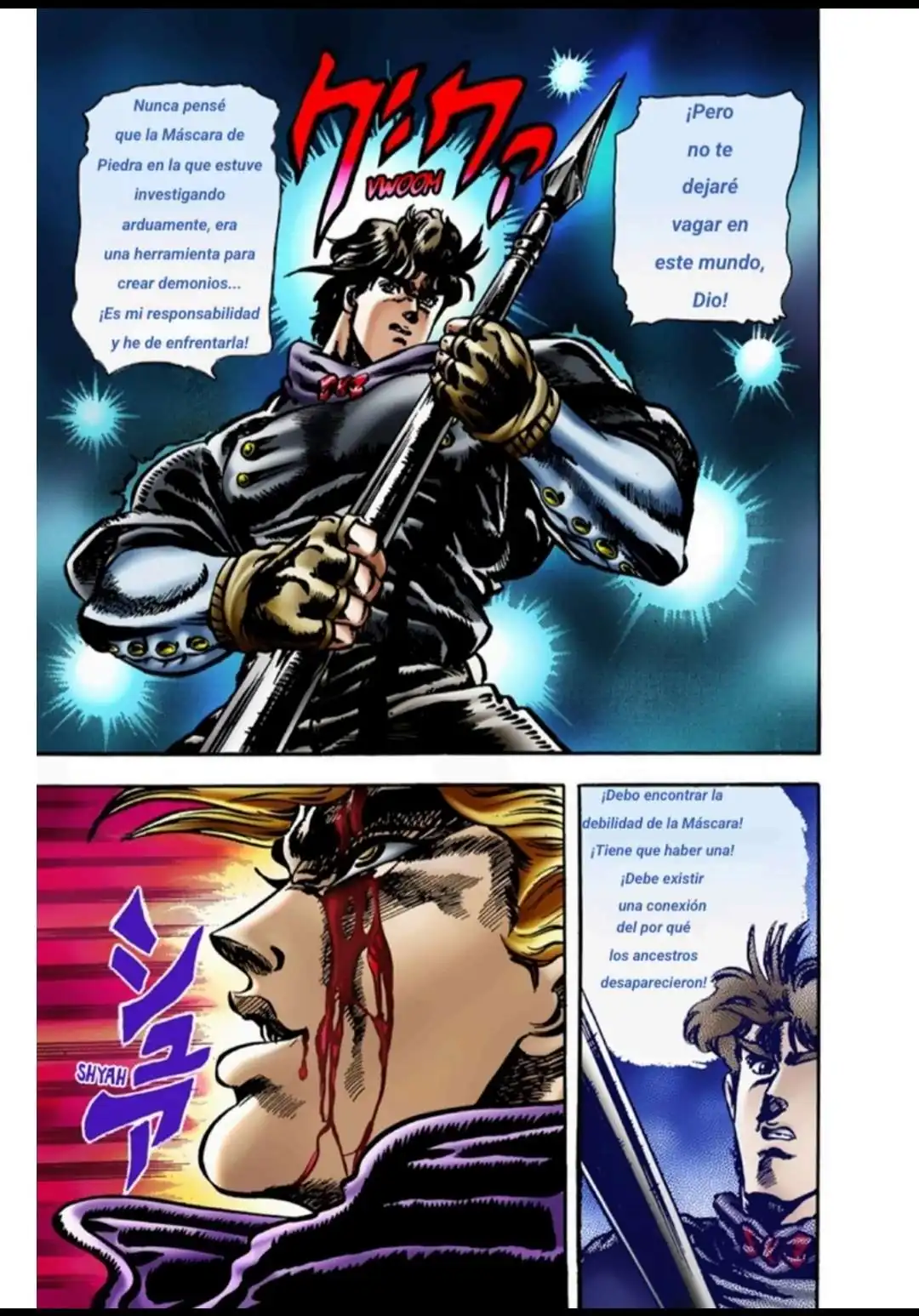 Página 19 — JoJo's Bizarre Adventure Capítulo 14