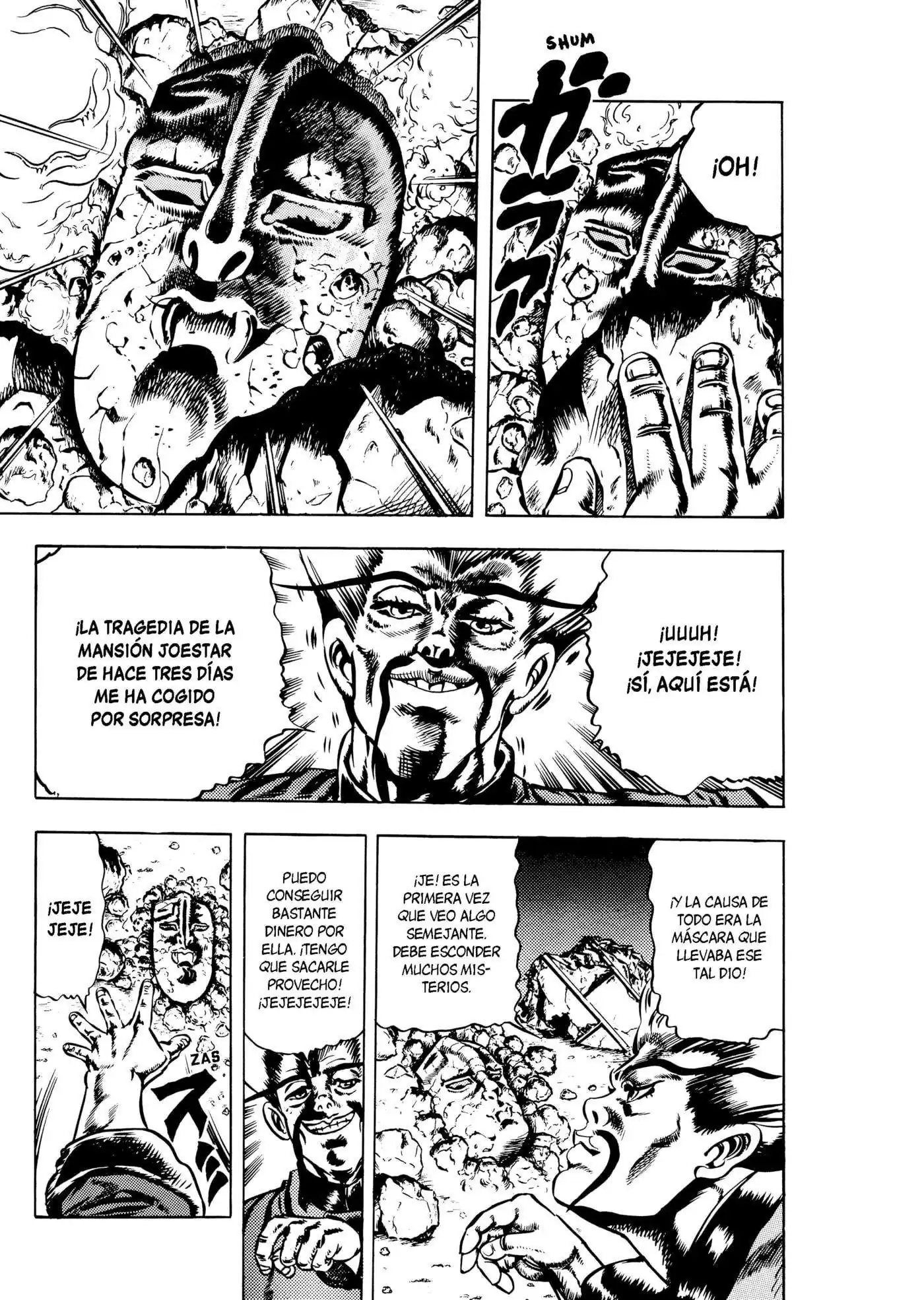 Página 17 — JoJo's Bizarre Adventure Capítulo 17