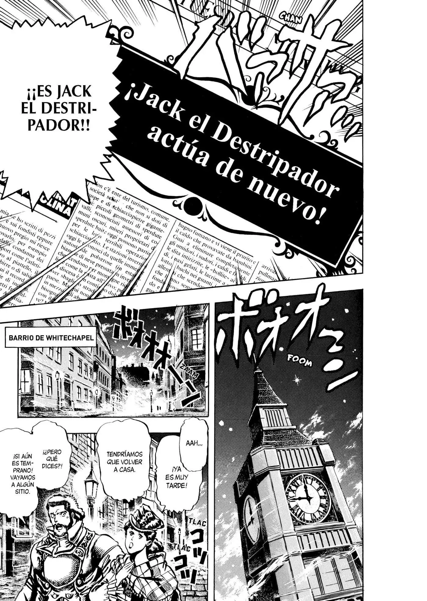 Página 3 — JoJo's Bizarre Adventure Capítulo 18